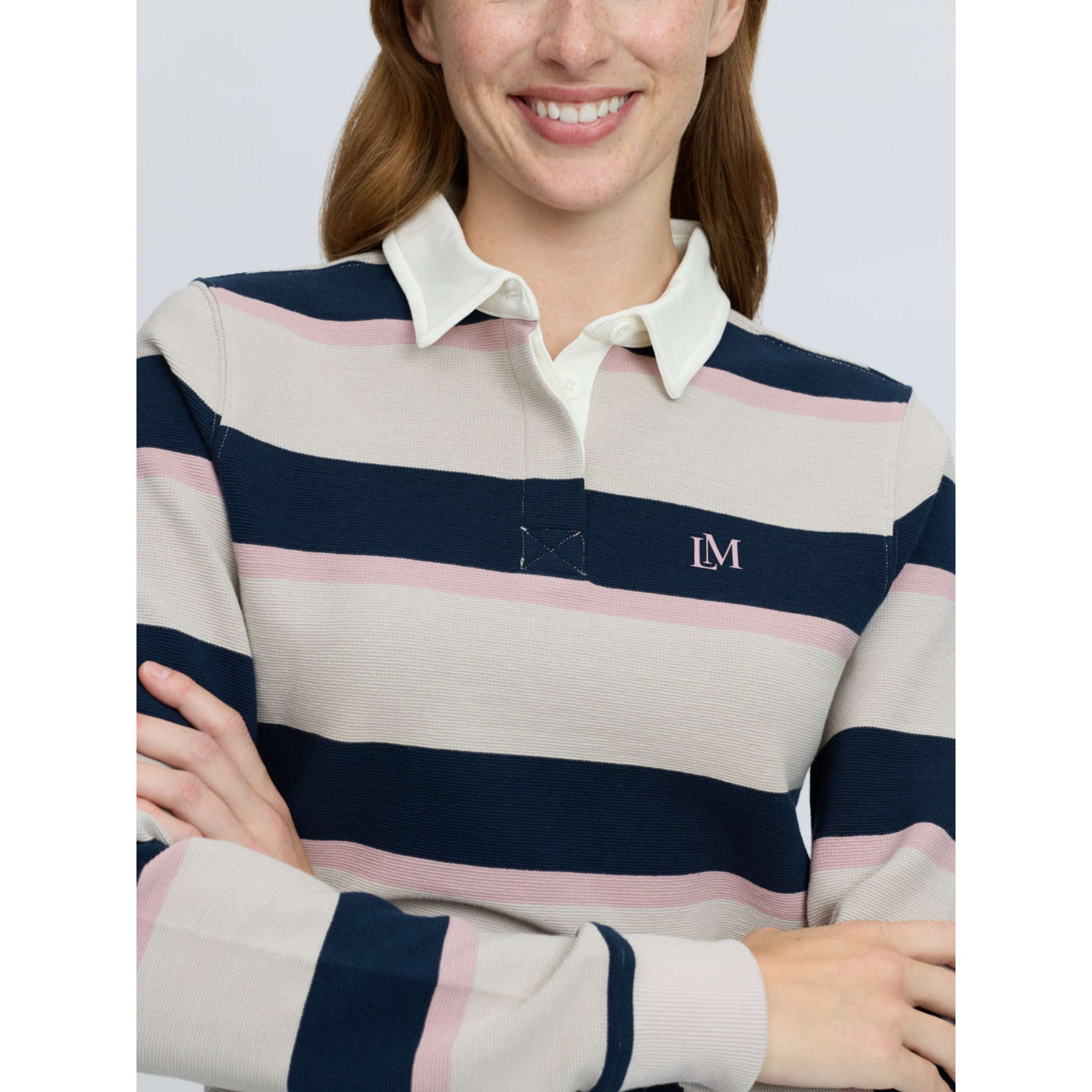 LeMieux Maglia Sloane Stripe Rugby Calcolo