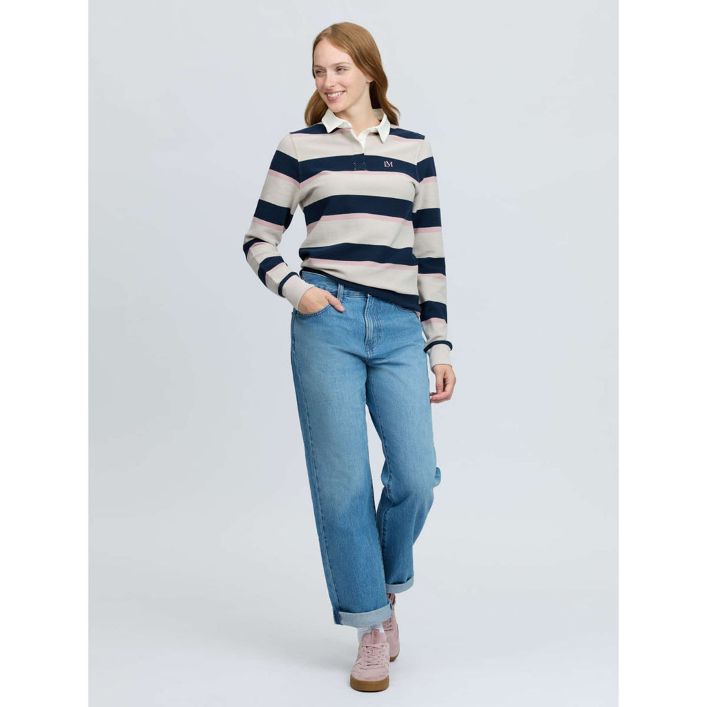 LeMieux Maglia Sloane Stripe Rugby Calcolo