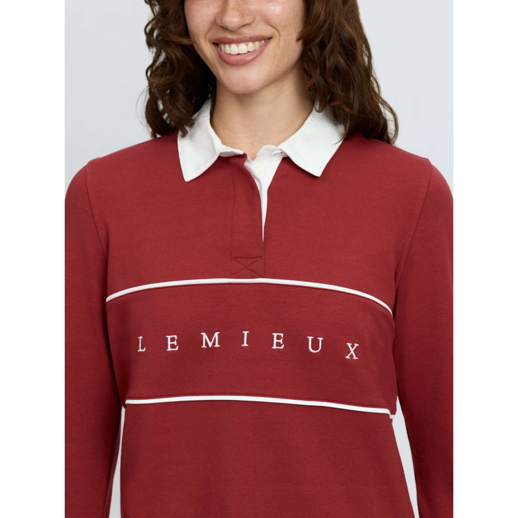 LeMieux Maglia Rochelle Rugby Russet