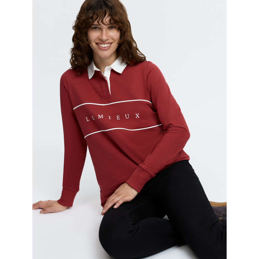 LeMieux Maglia Rochelle Rugby Russet
