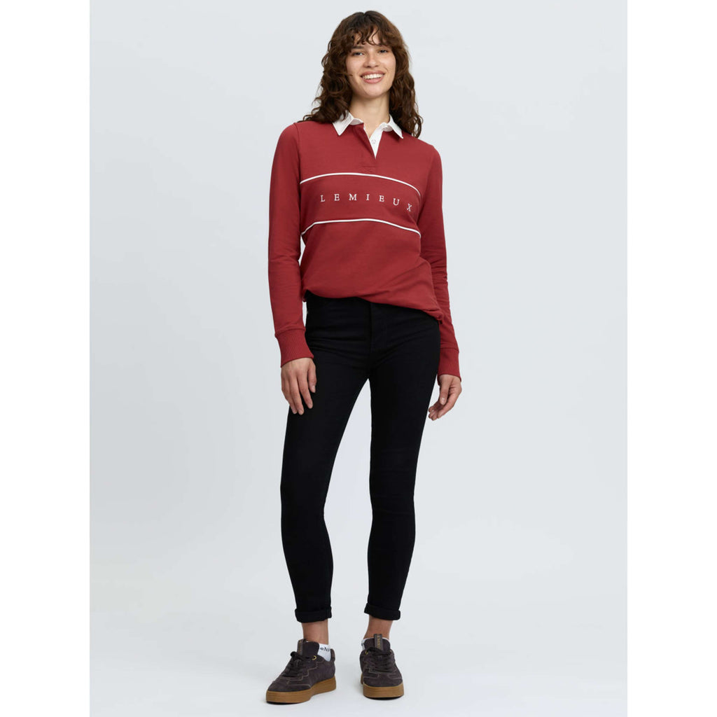 LeMieux Maglia Rochelle Rugby Russet