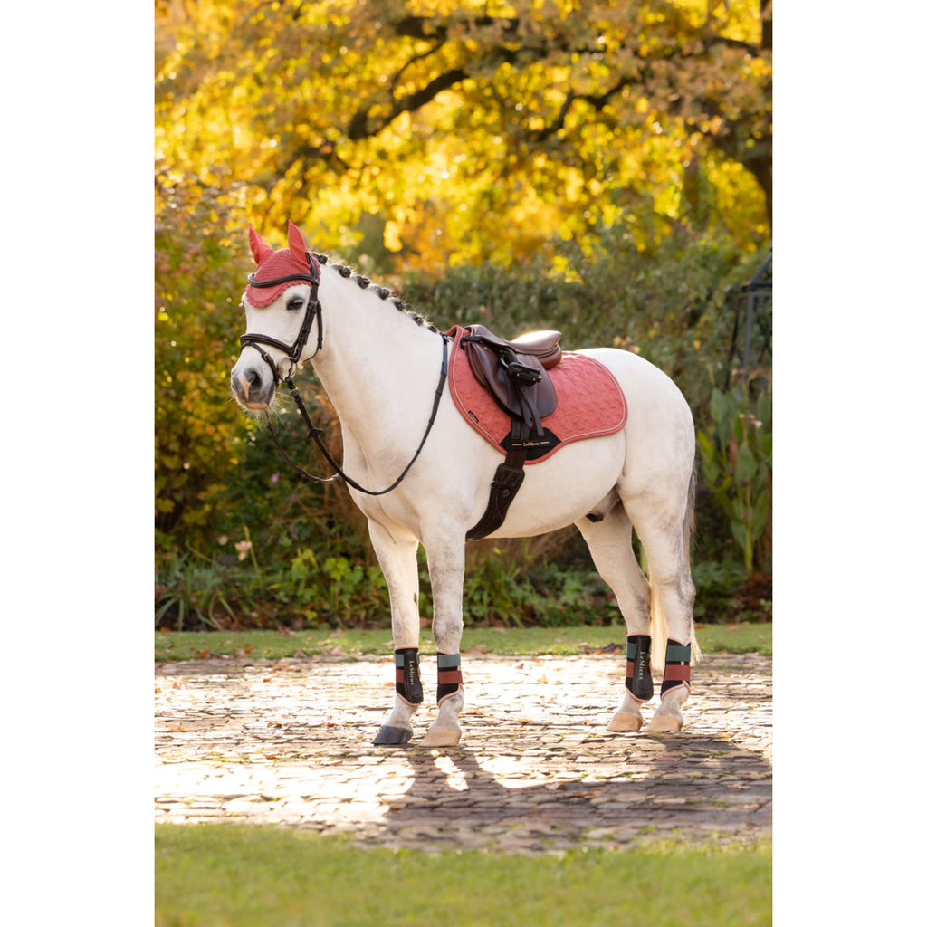 LeMieux Sottosella Suede Square Saltando Spiced Earth