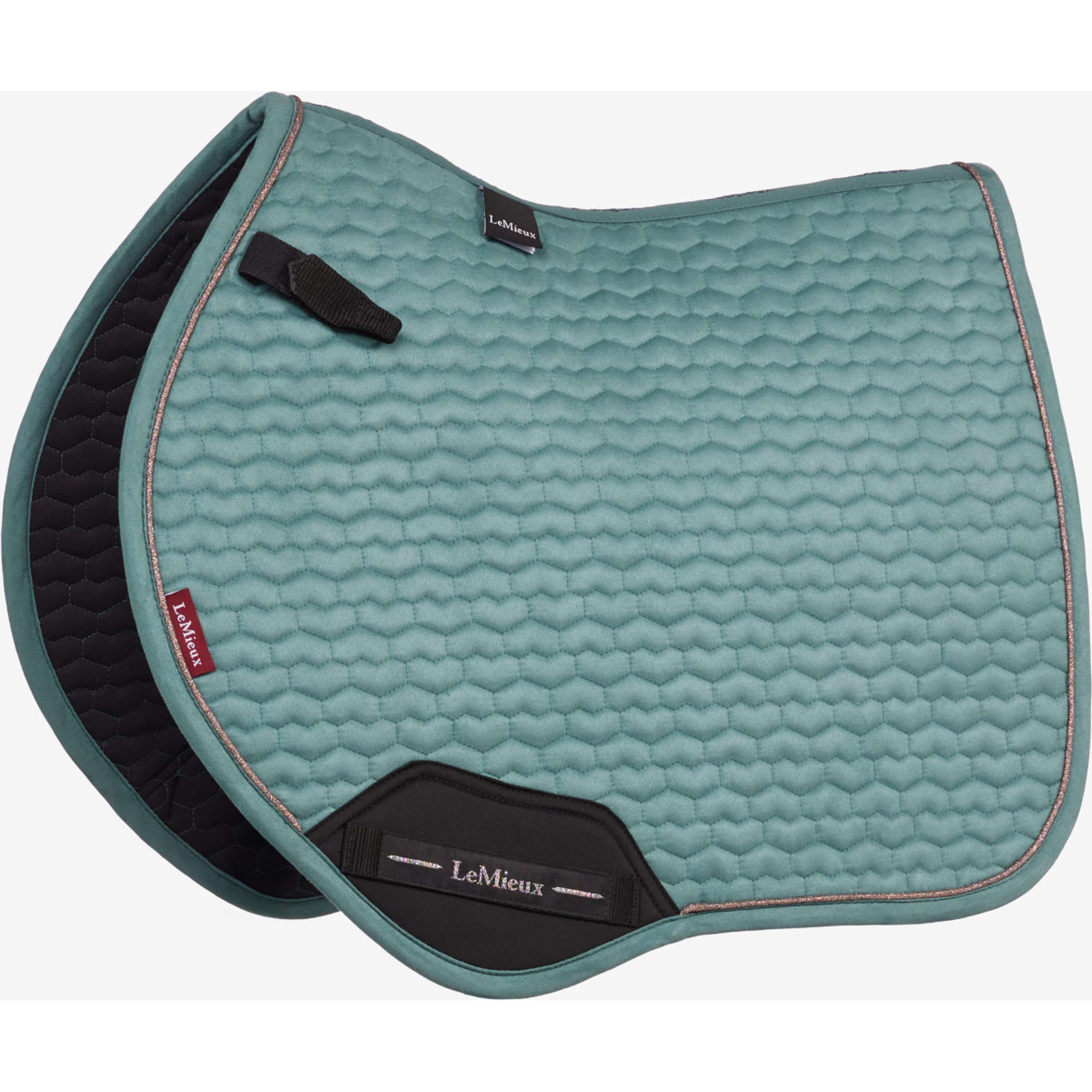 LeMieux Sottosella Suede Square Saltando Aloe