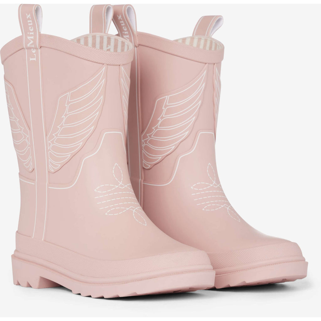 LeMieux Stivali da pioggia Splash Welly Kids Pink