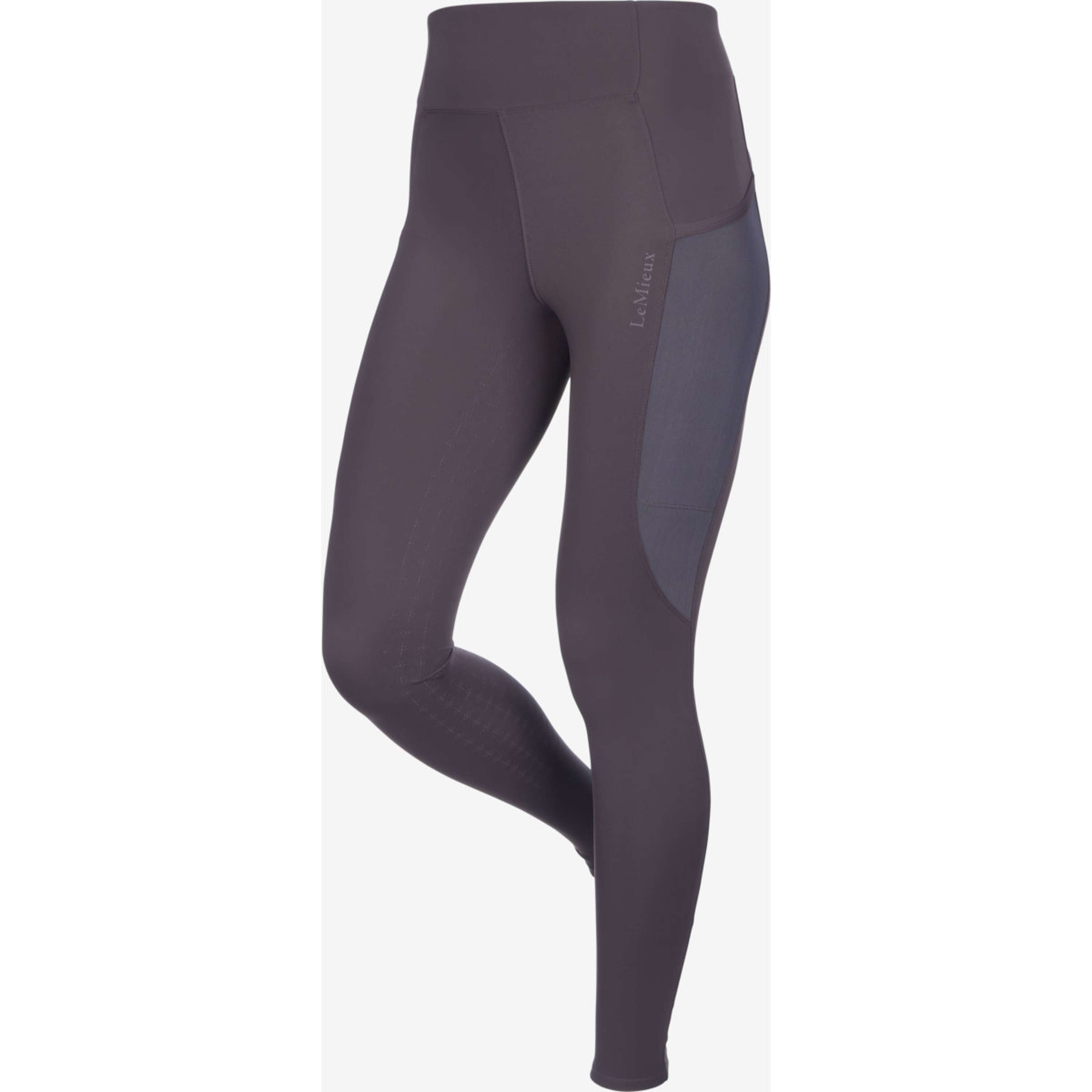 LeMieux Leggings da Equitazione Naomi Full Grip Cocoa