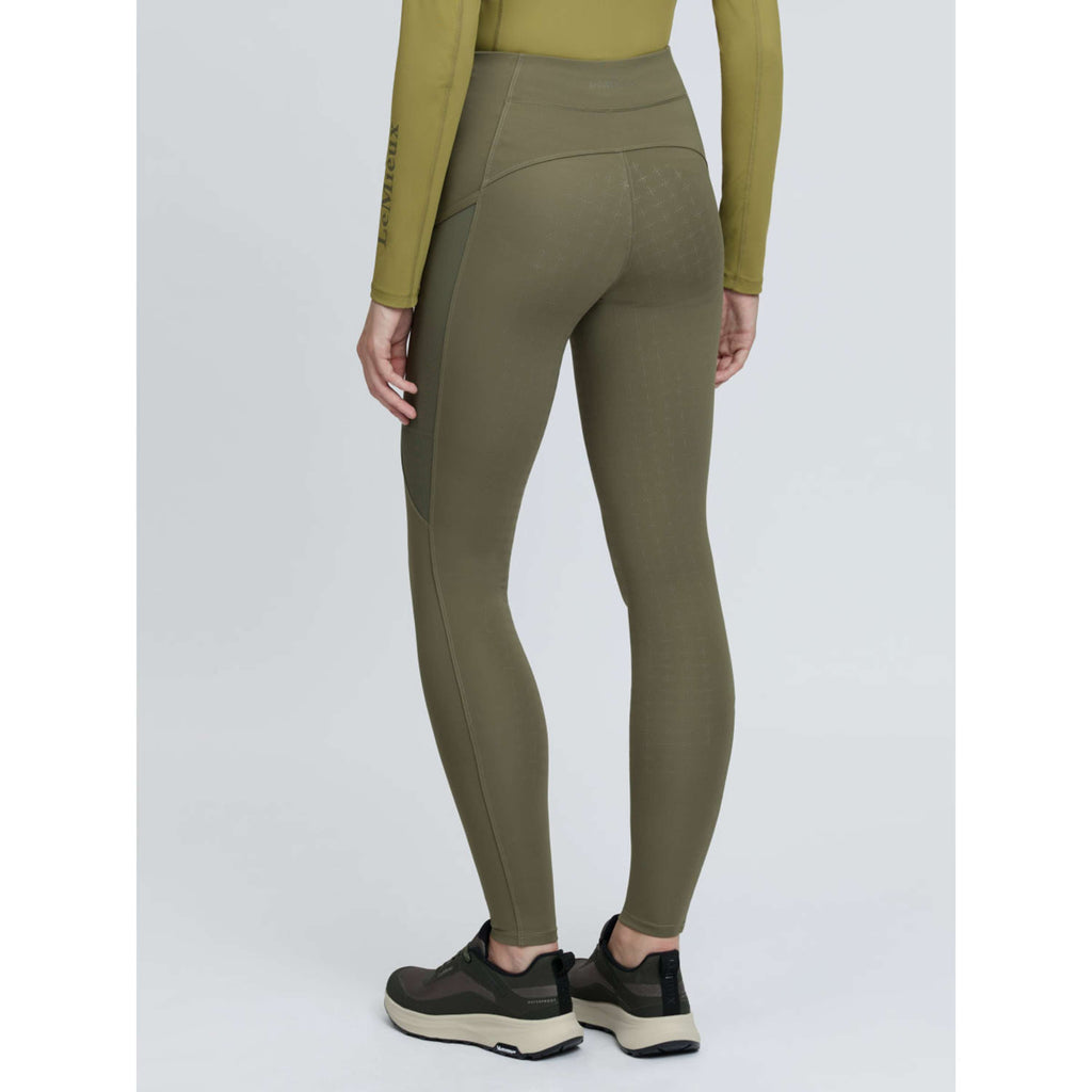 LeMieux Leggings da Equitazione Naomi Full Grip Willow Green
