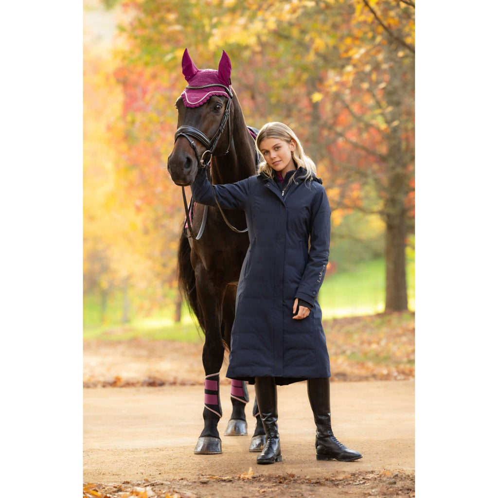 LeMieux Cappotto Lungo Erin Waterproof Padded Navy