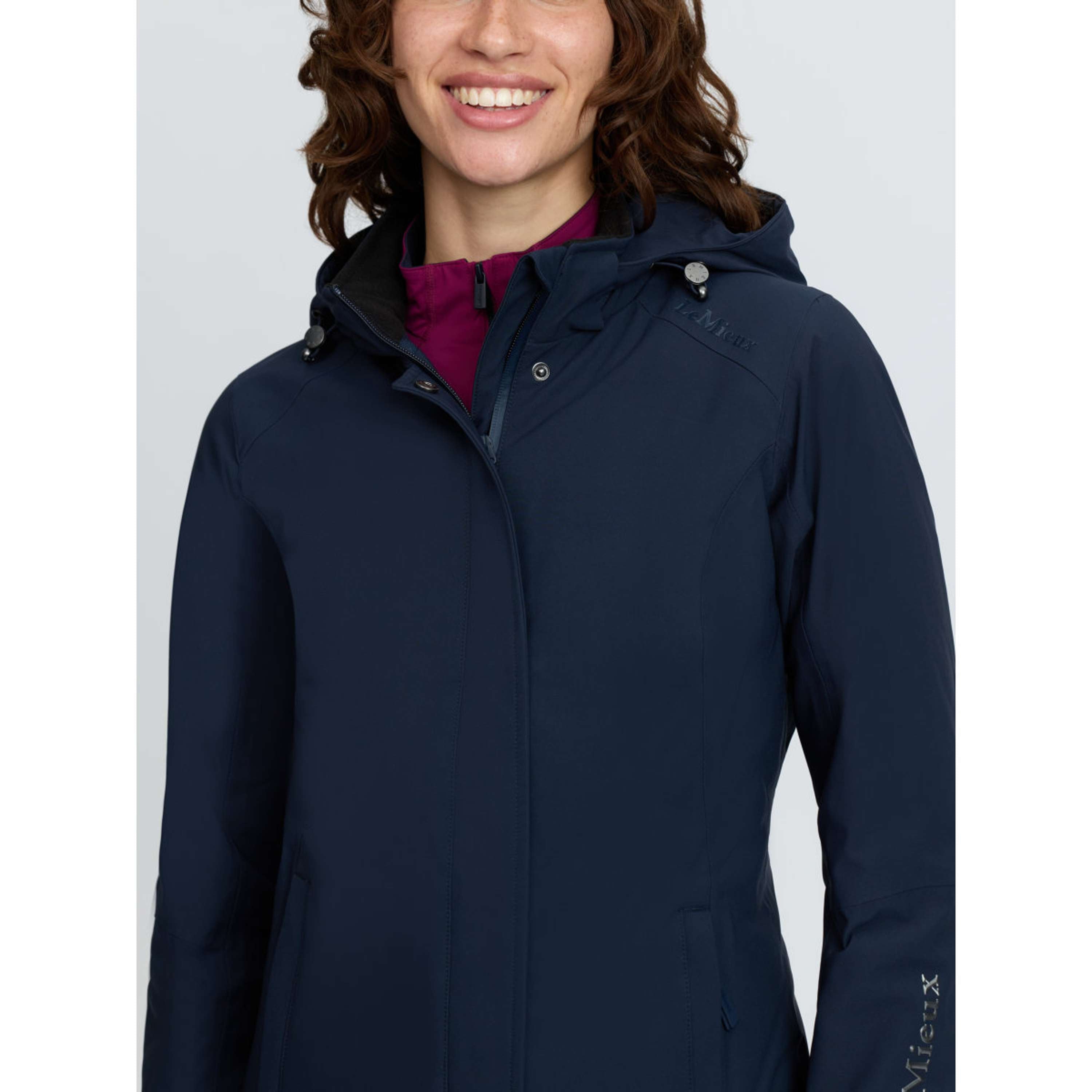 LeMieux Cappotto Lungo Erin Waterproof Padded Navy