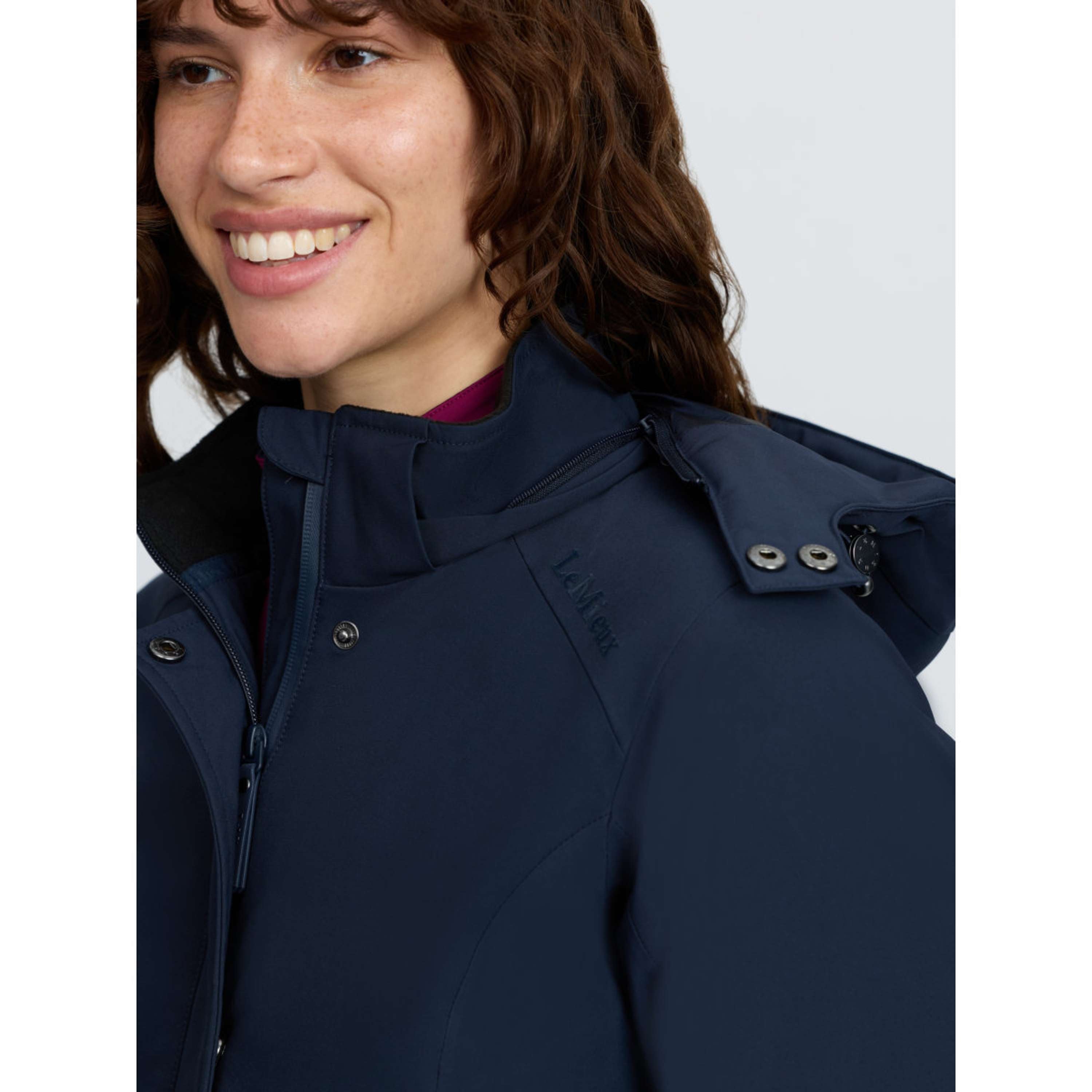 LeMieux Cappotto Lungo Erin Waterproof Padded Navy