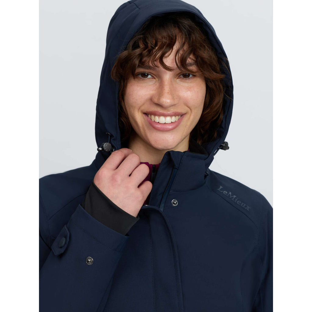 LeMieux Cappotto Lungo Erin Waterproof Padded Navy