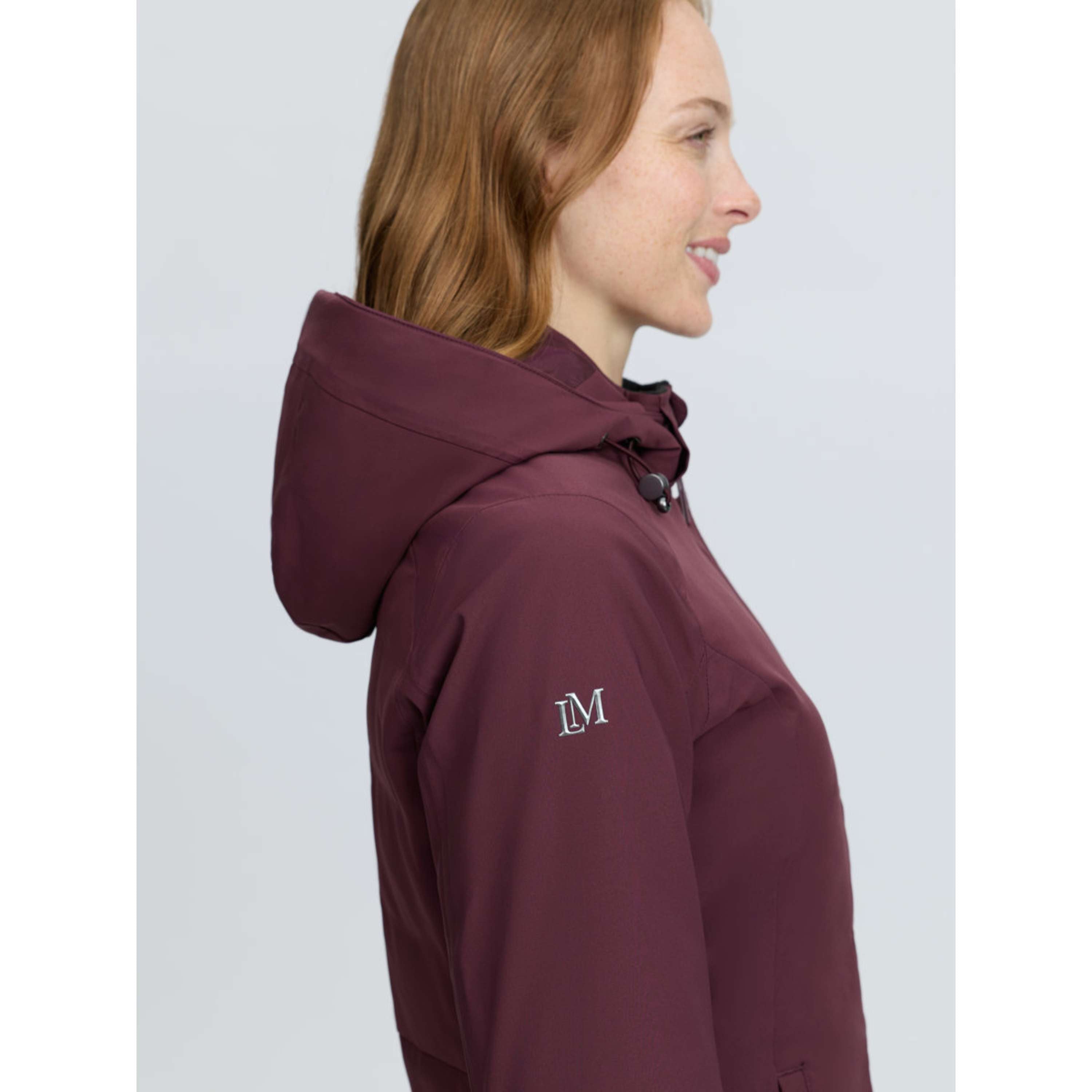 LeMieux Cappotto Lungo Erin Waterproof Padded Bramble