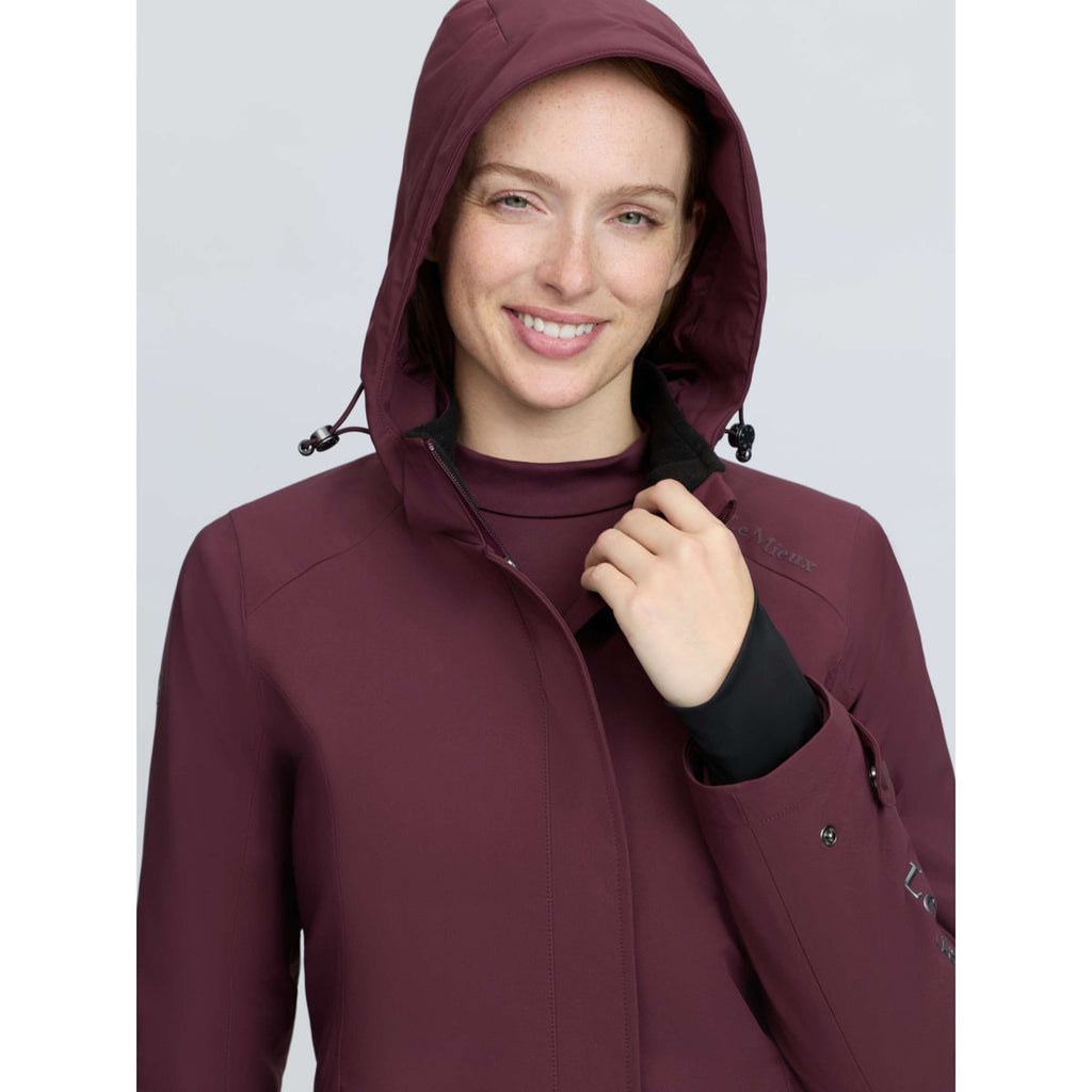 LeMieux Cappotto Lungo Erin Waterproof Padded Bramble