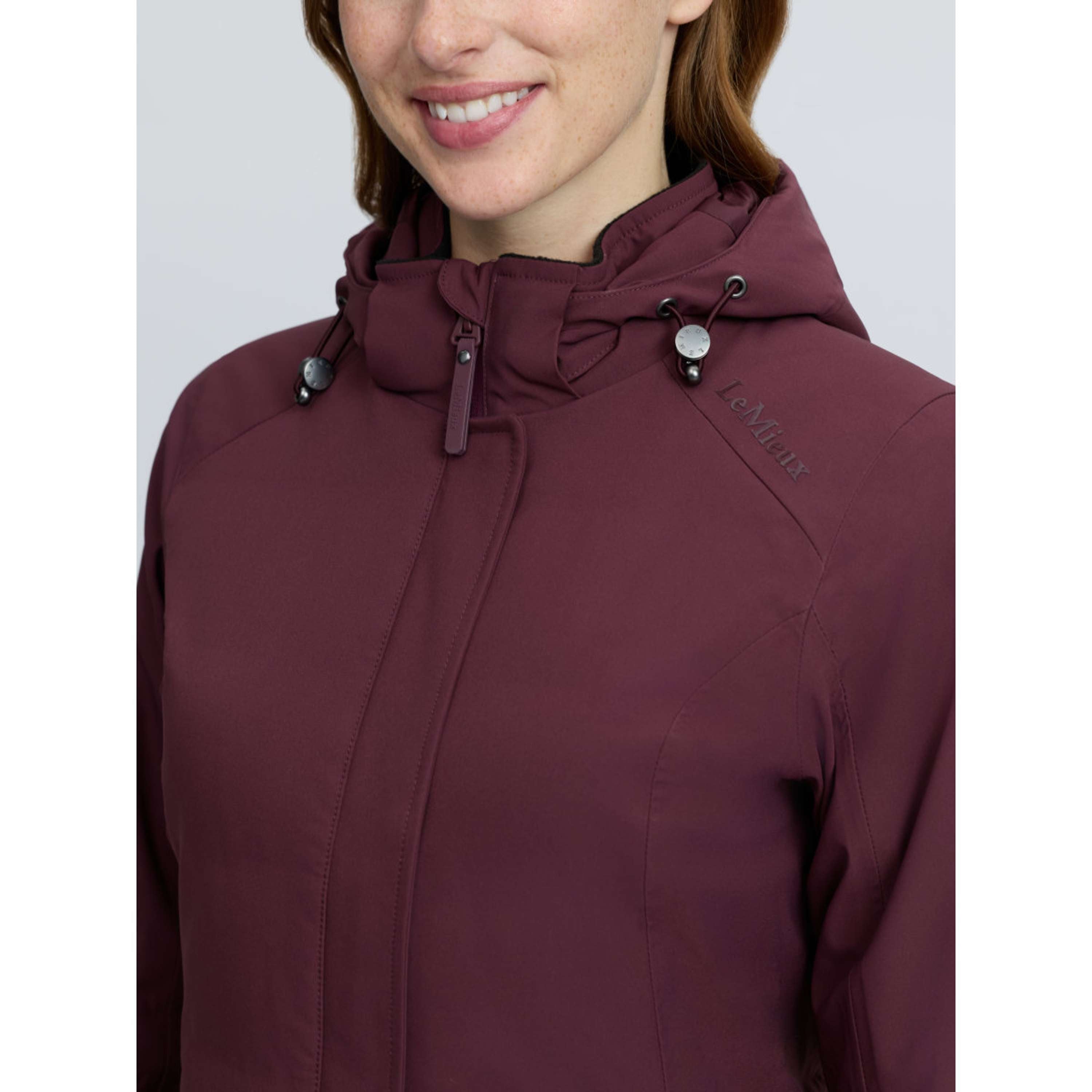 LeMieux Cappotto Lungo Erin Waterproof Padded Bramble