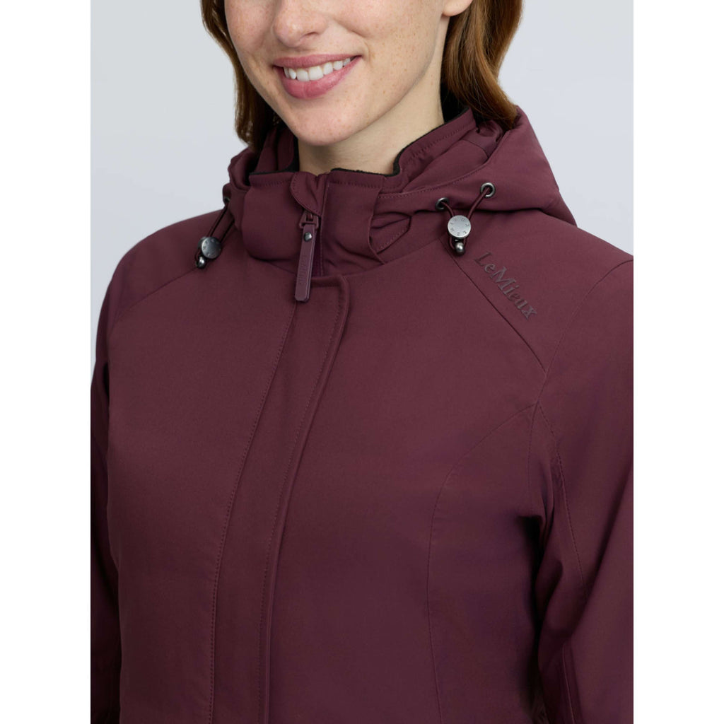 LeMieux Cappotto Lungo Erin Waterproof Padded Bramble