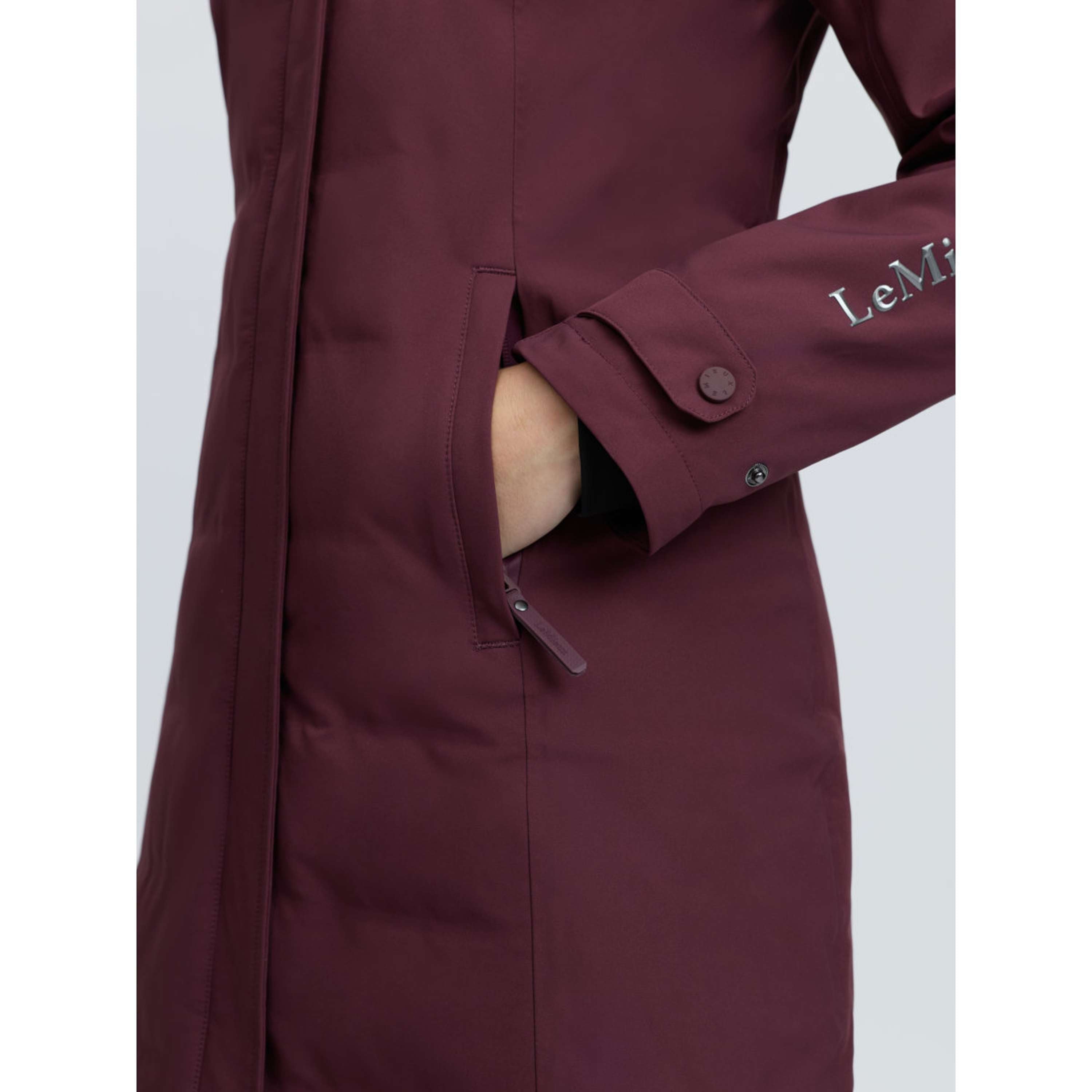 LeMieux Cappotto Lungo Erin Waterproof Padded Bramble