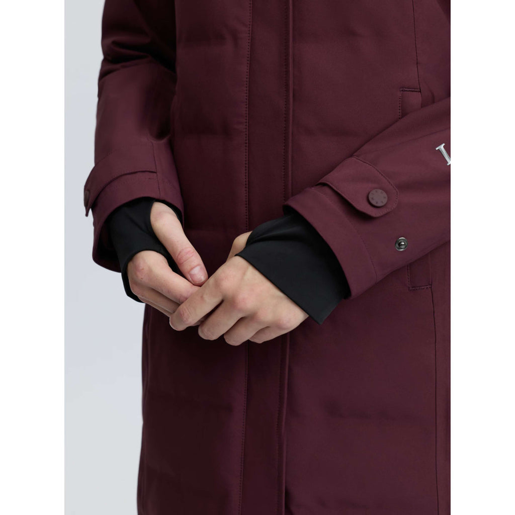 LeMieux Cappotto Lungo Erin Waterproof Padded Bramble