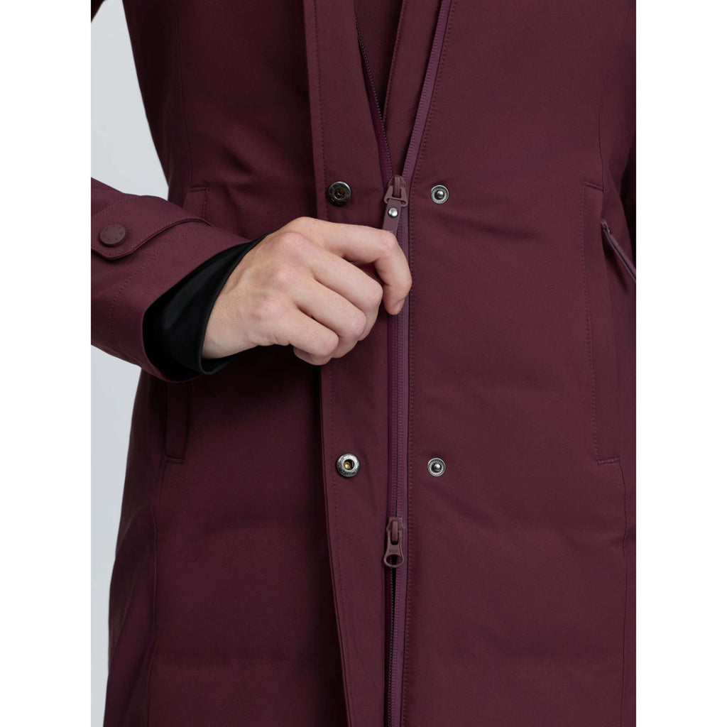 LeMieux Cappotto Lungo Erin Waterproof Padded Bramble