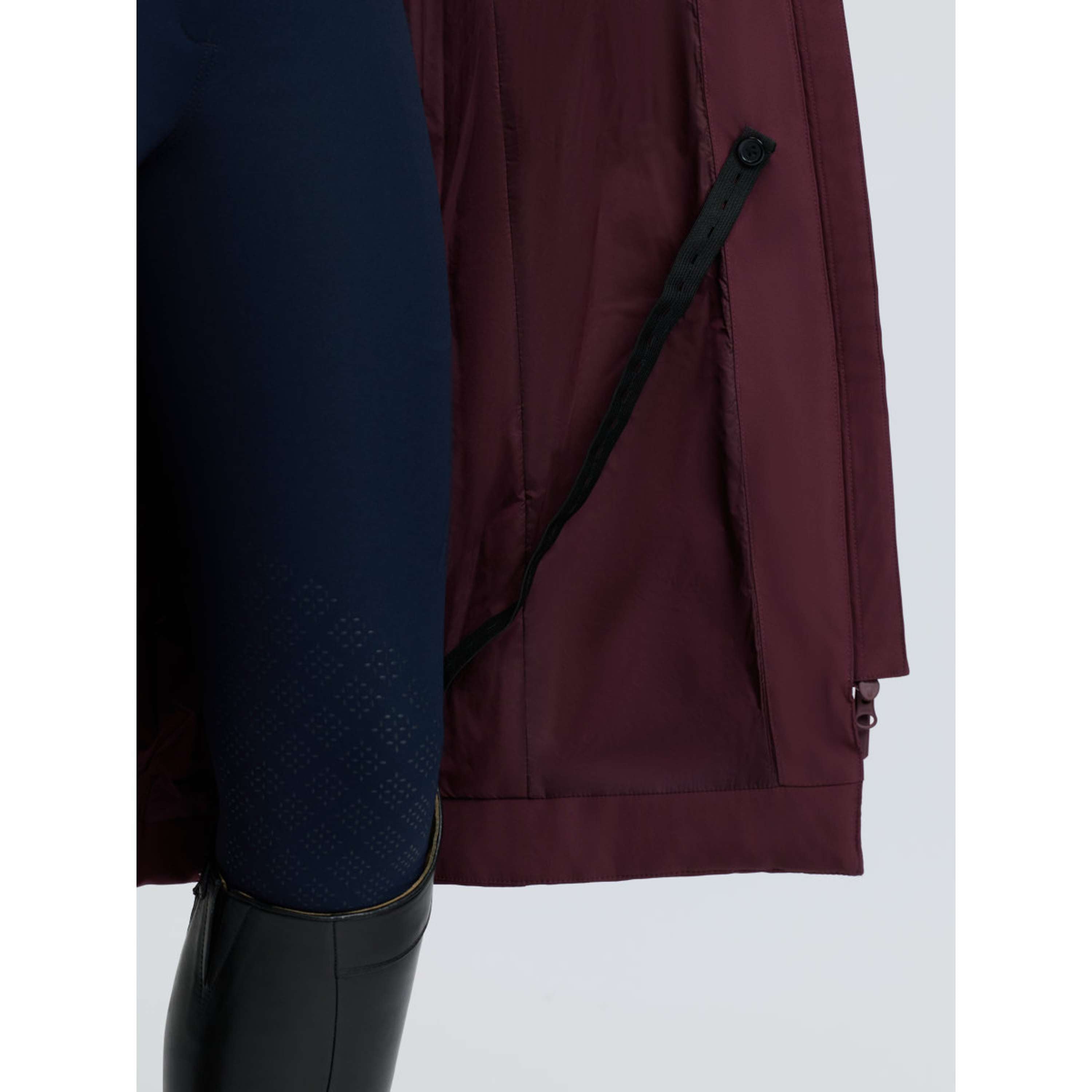 LeMieux Cappotto Lungo Erin Waterproof Padded Bramble