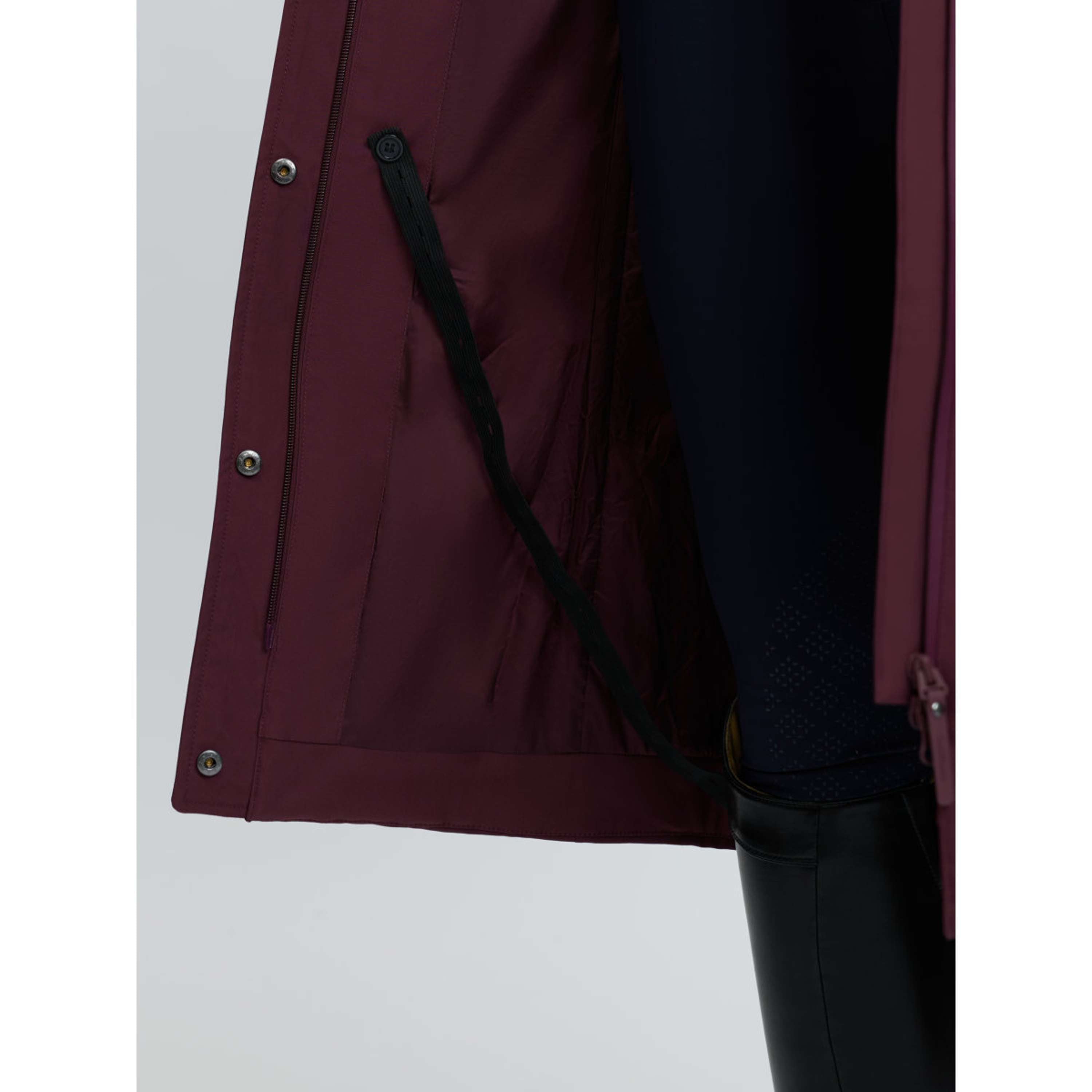LeMieux Cappotto Lungo Erin Waterproof Padded Bramble