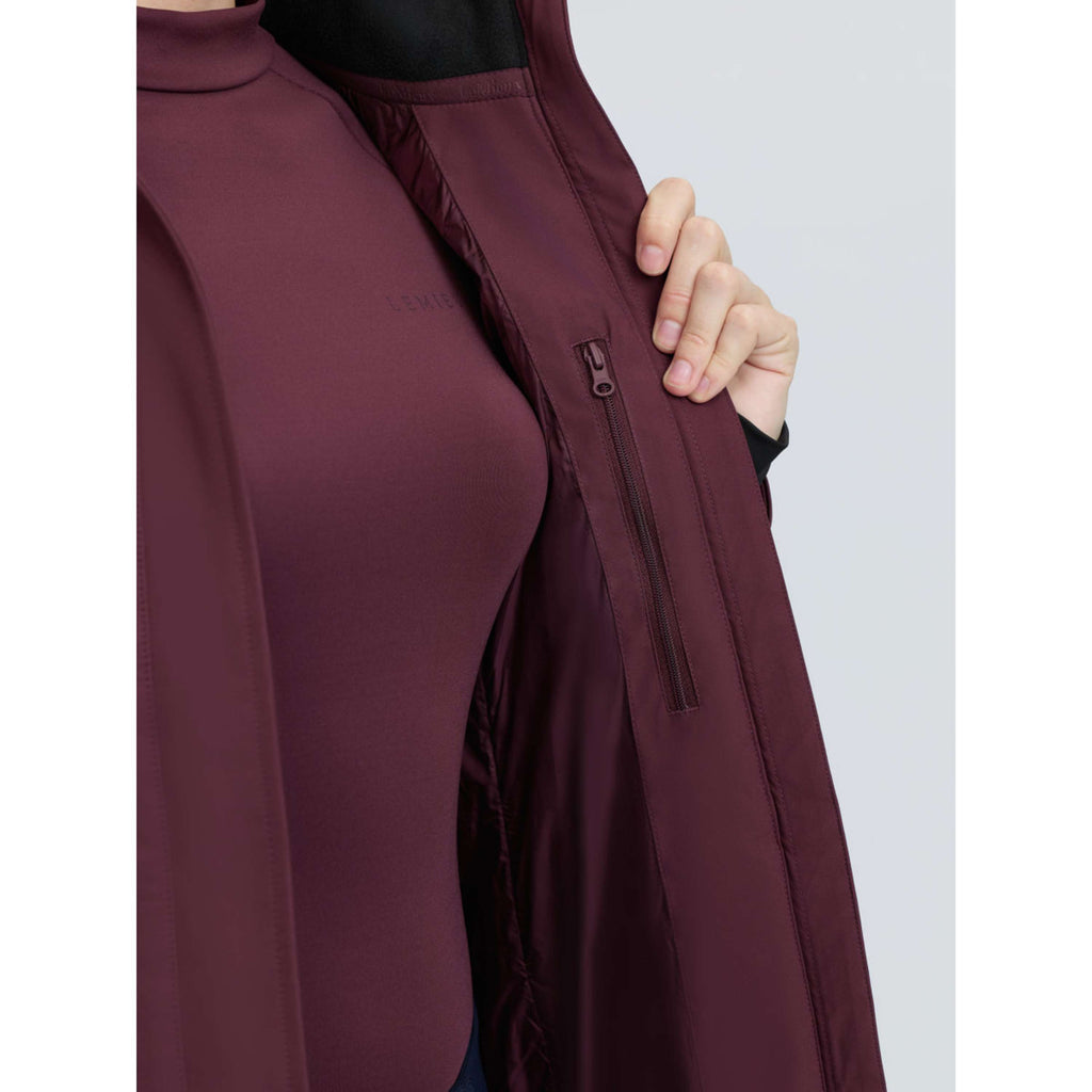 LeMieux Cappotto Lungo Erin Waterproof Padded Bramble