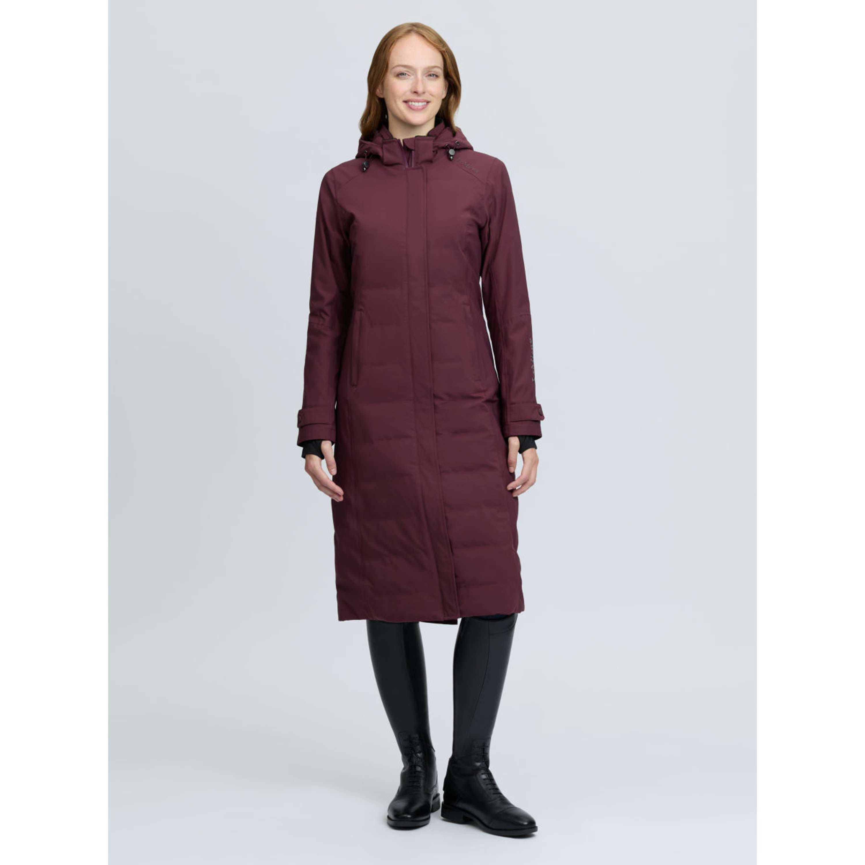 LeMieux Cappotto Lungo Erin Waterproof Padded Bramble