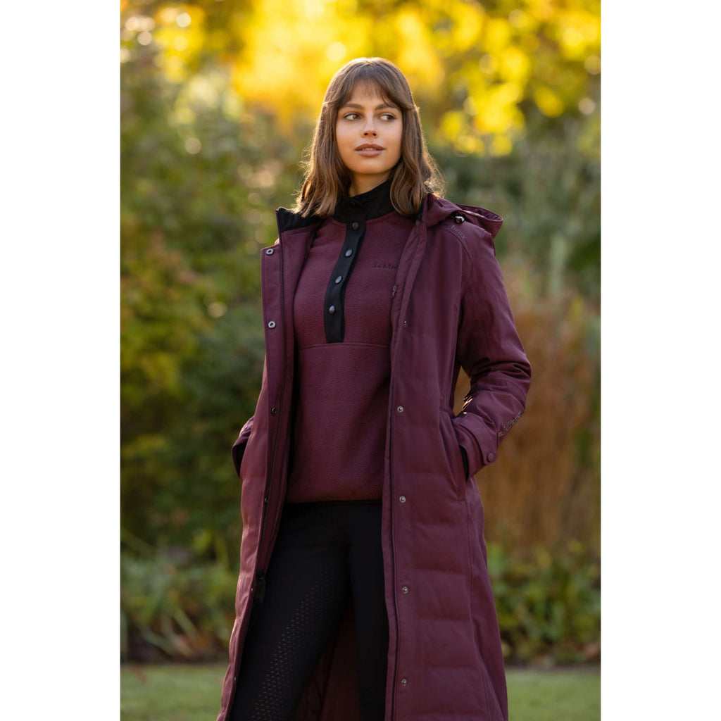 LeMieux Cappotto Lungo Erin Waterproof Padded Bramble