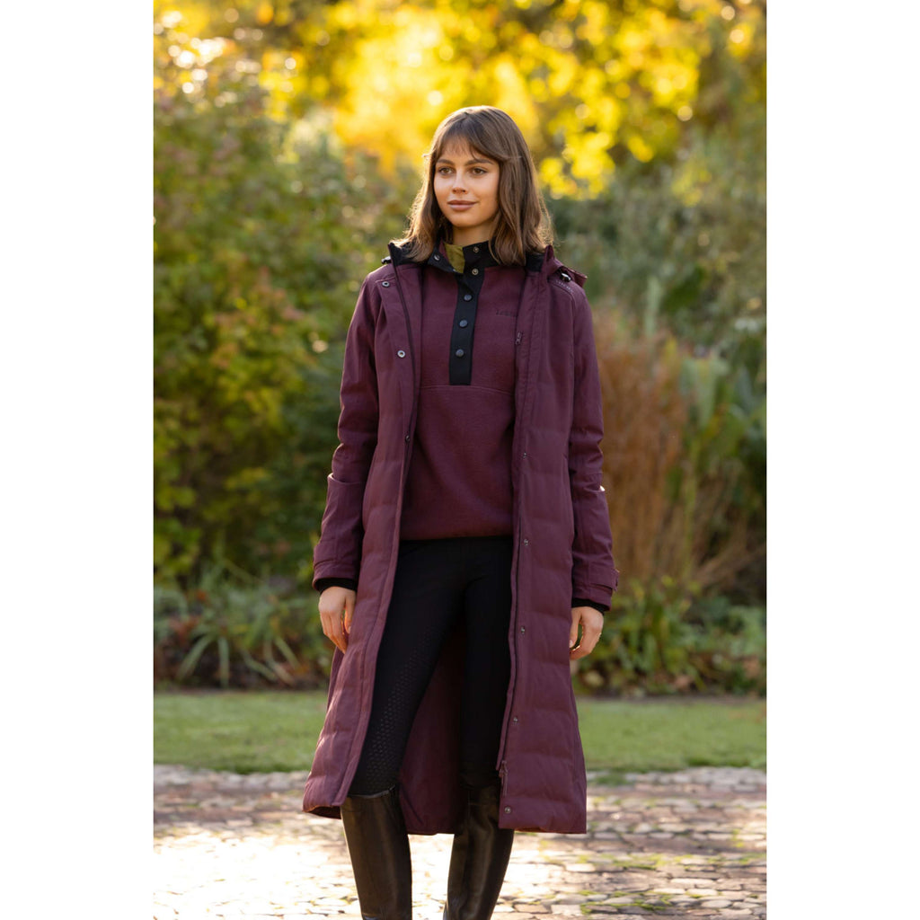 LeMieux Cappotto Lungo Erin Waterproof Padded Bramble