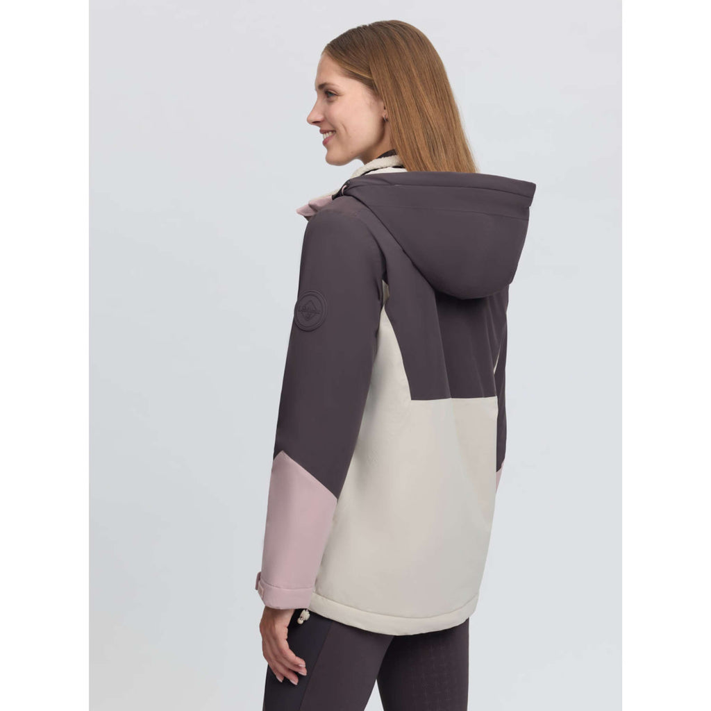 LeMieux Giacca Phoebe Half Zip Waterproof Anorak Wild Rose