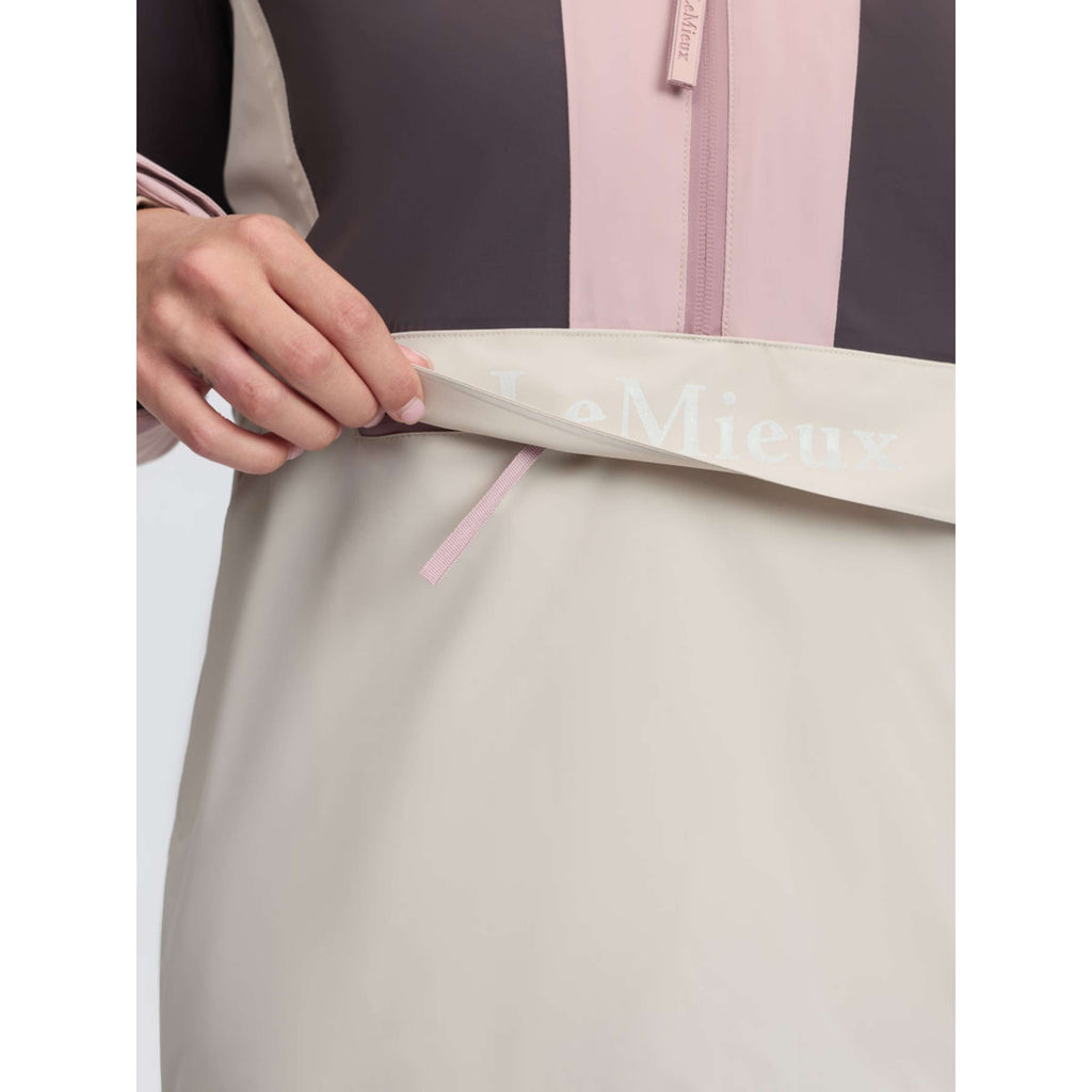 LeMieux Giacca Phoebe Half Zip Waterproof Anorak Wild Rose