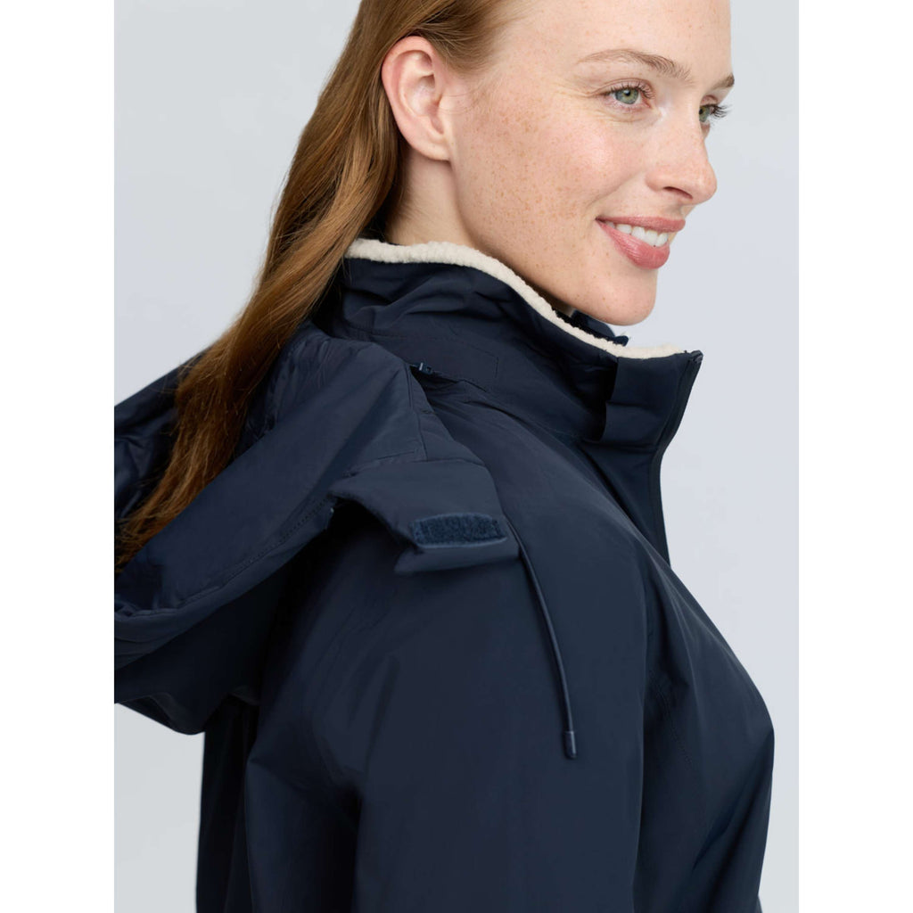 LeMieux Giacca Phoebe Half Zip Waterproof Anorak Navy