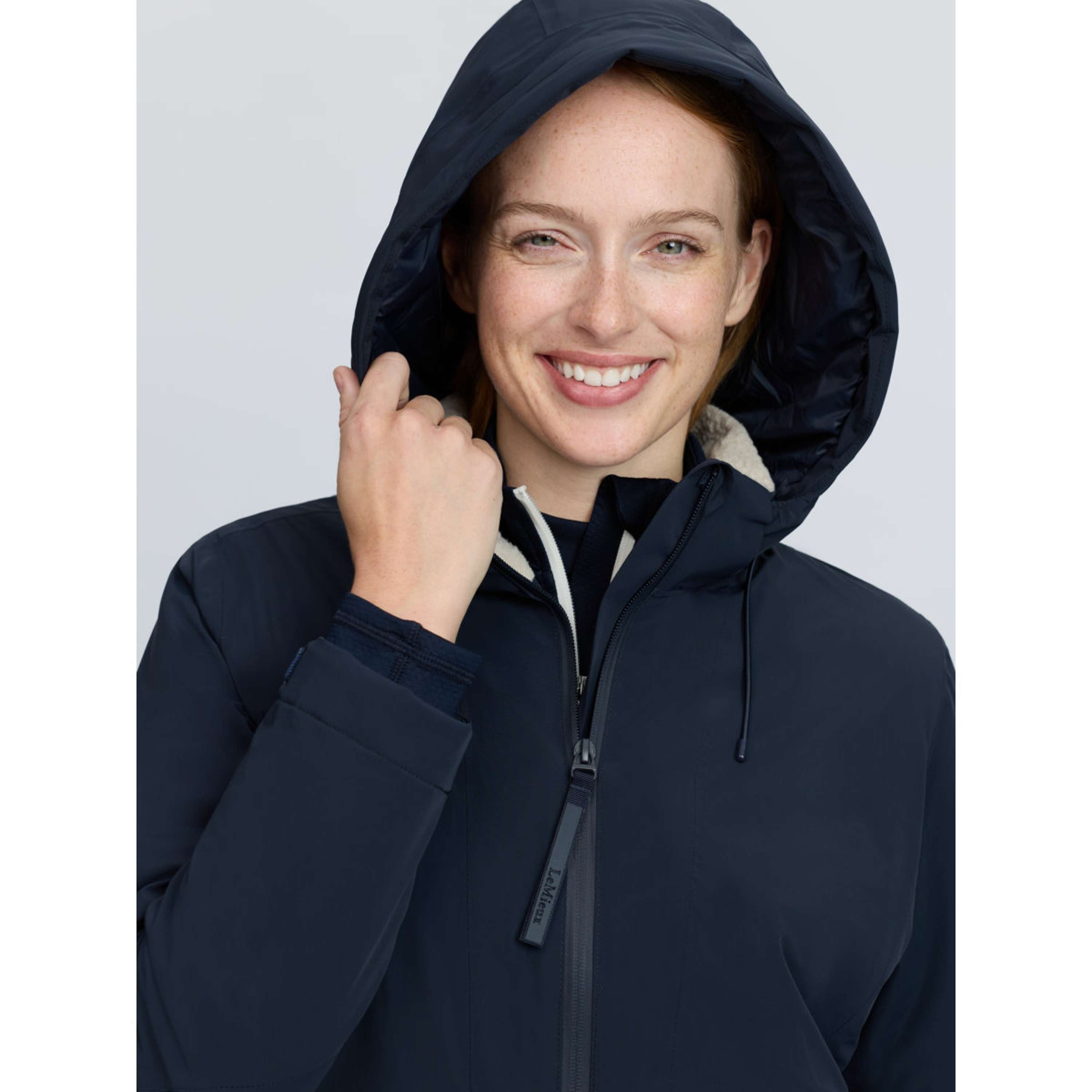 LeMieux Giacca Phoebe Half Zip Waterproof Anorak Navy
