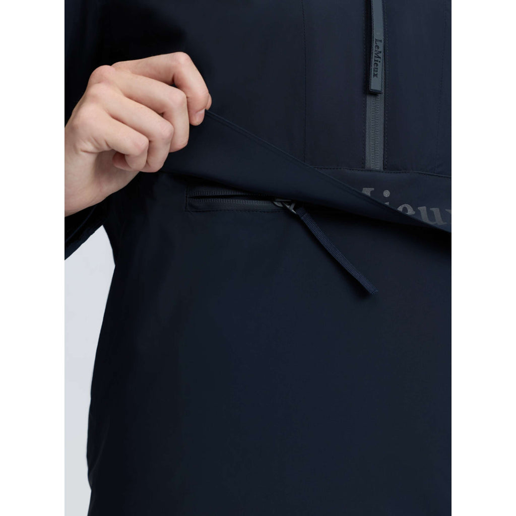 LeMieux Giacca Phoebe Half Zip Waterproof Anorak Navy