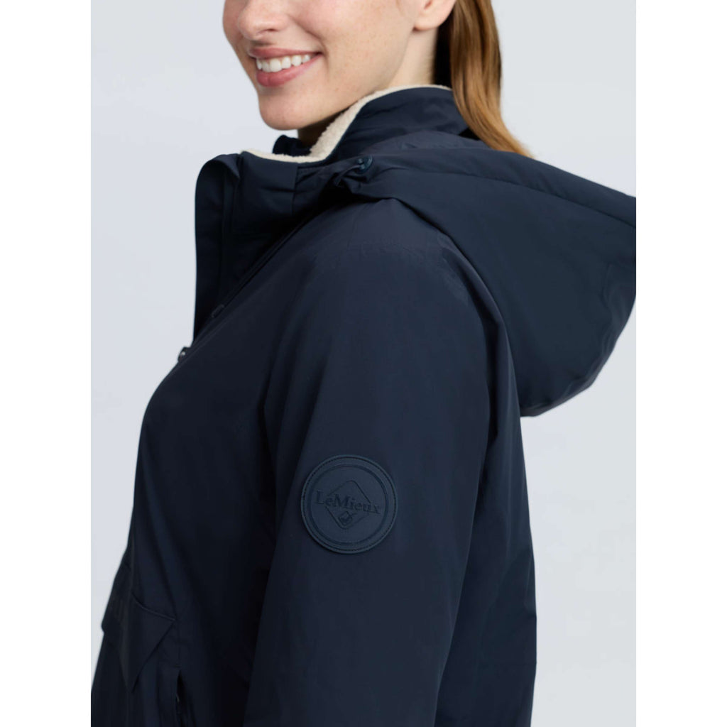 LeMieux Giacca Phoebe Half Zip Waterproof Anorak Navy