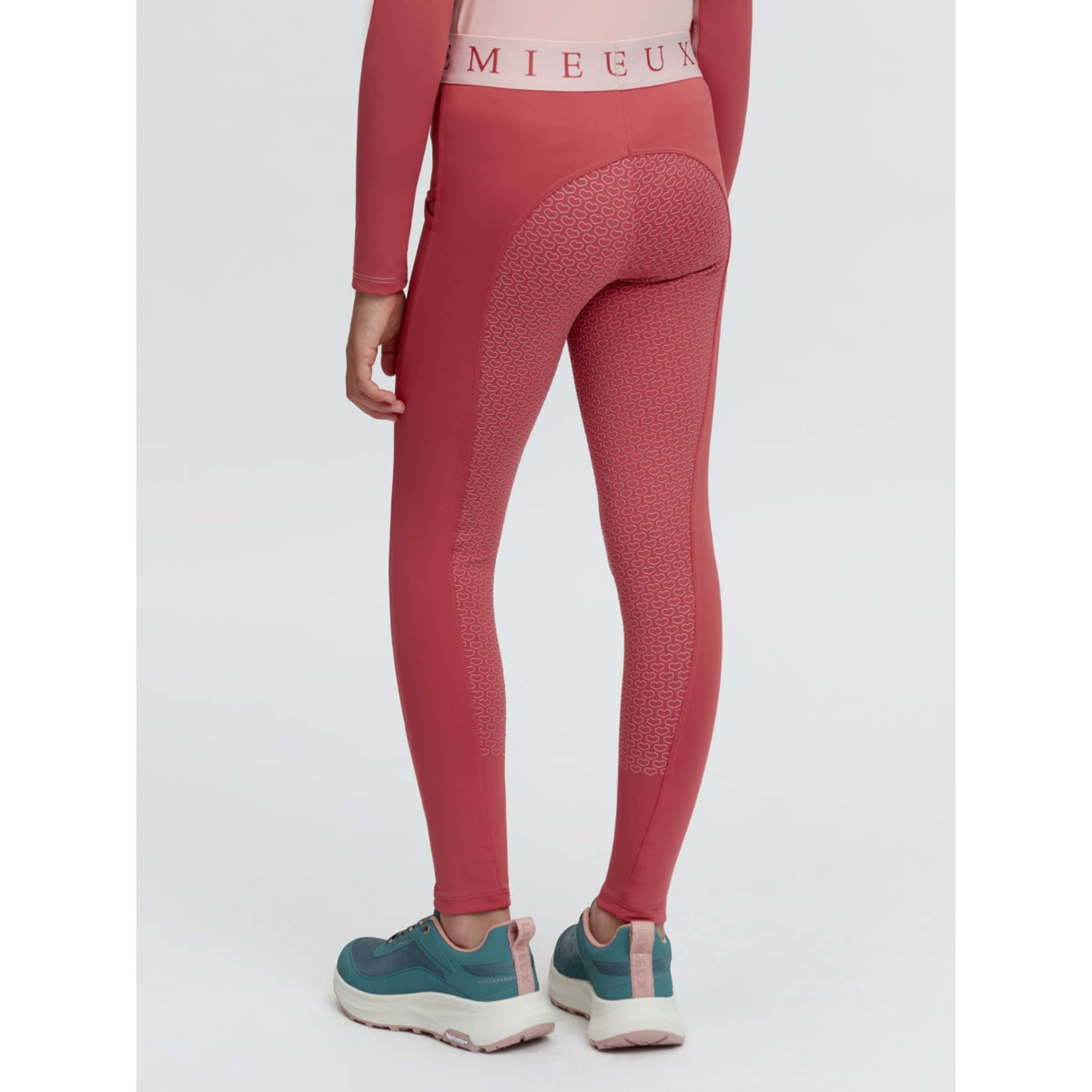 LeMieux Leggings da Equitazione Kids Full Grip Spiced Earth
