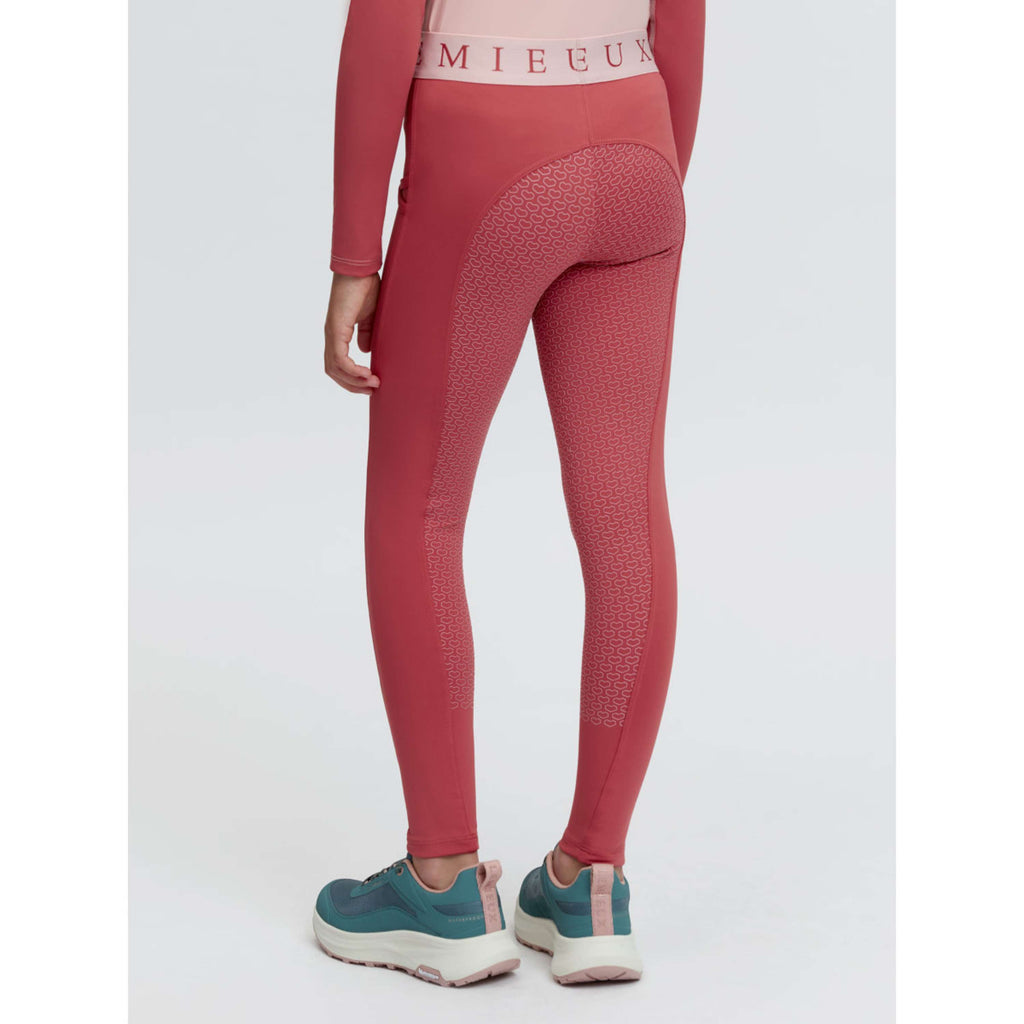 LeMieux Leggings da Equitazione Kids Full Grip Spiced Earth