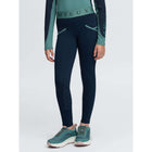 LeMieux Leggings da Equitazione Kids Full Grip Navy/Aloe
