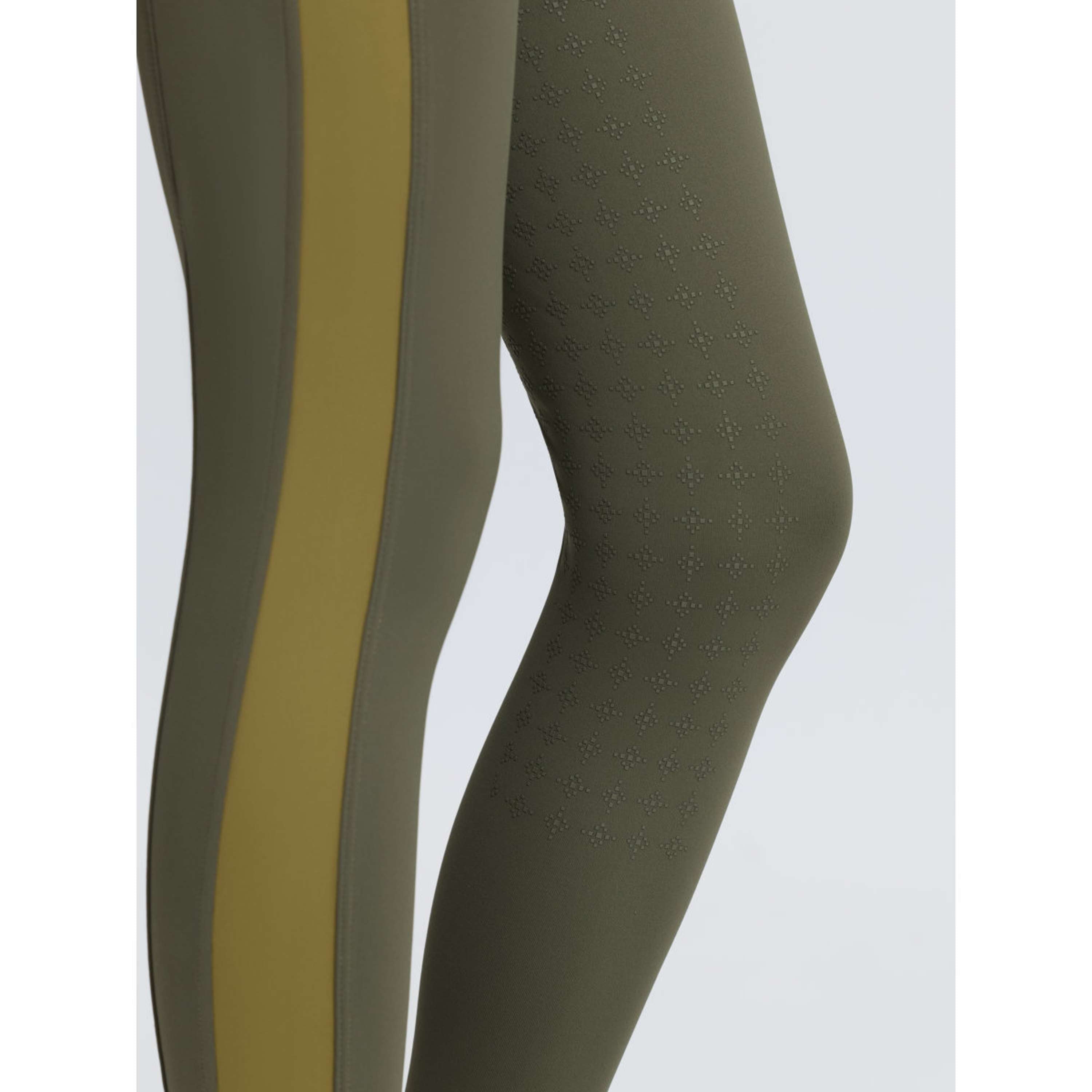 LeMieux Leggings da Equitazione Orla Kids Full Grip Willow Green