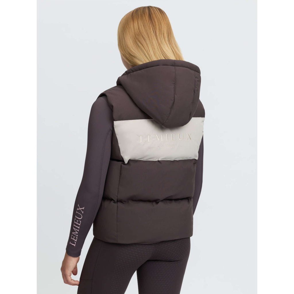 LeMieux Gilet Joey Hooded Kids Cocoa