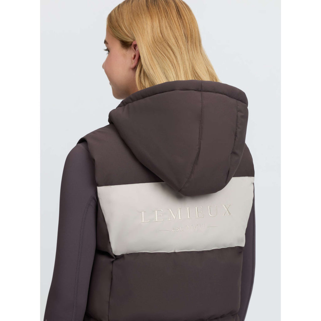 LeMieux Gilet Joey Hooded Kids Cocoa