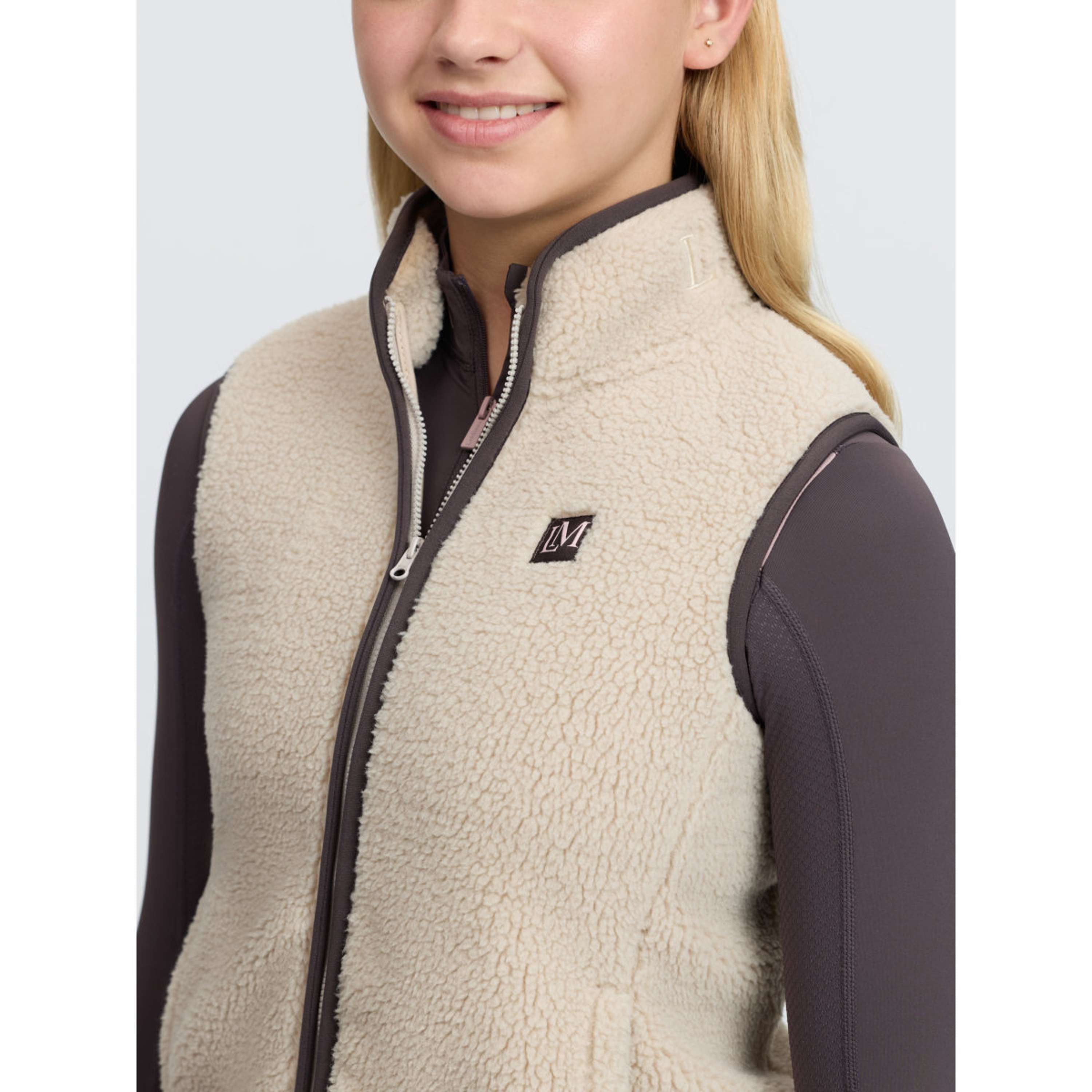 LeMieux Gilet Trinity Teddy Kids Calcolo