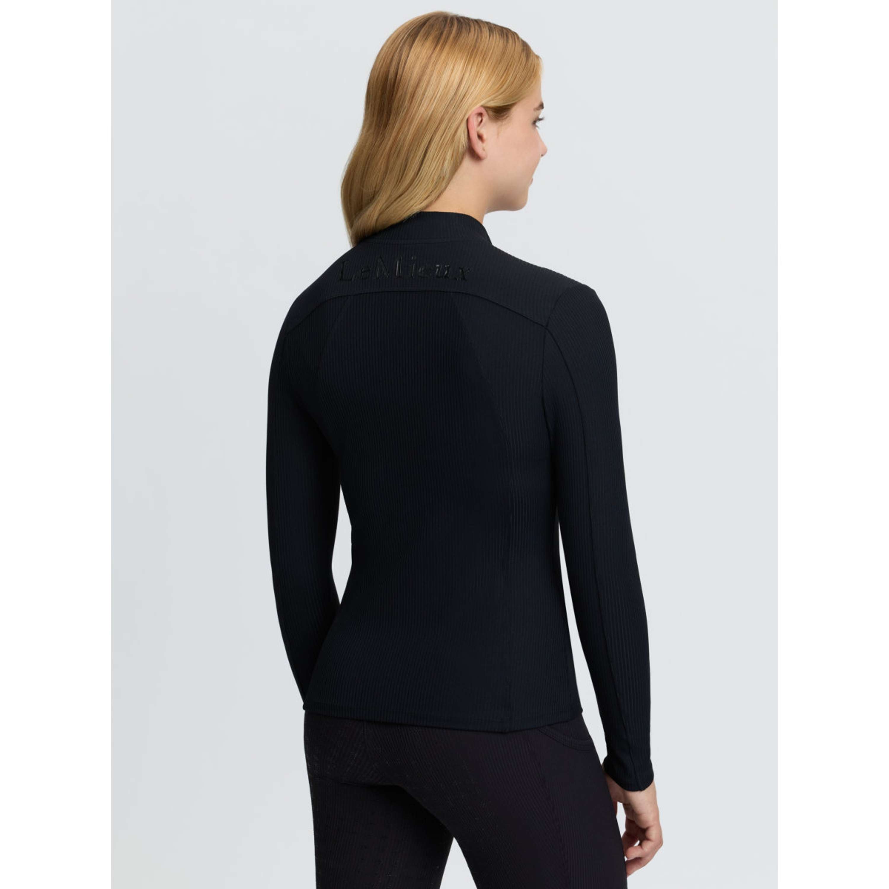 LeMieux Strato di base Raye Ribbed Kids Nero