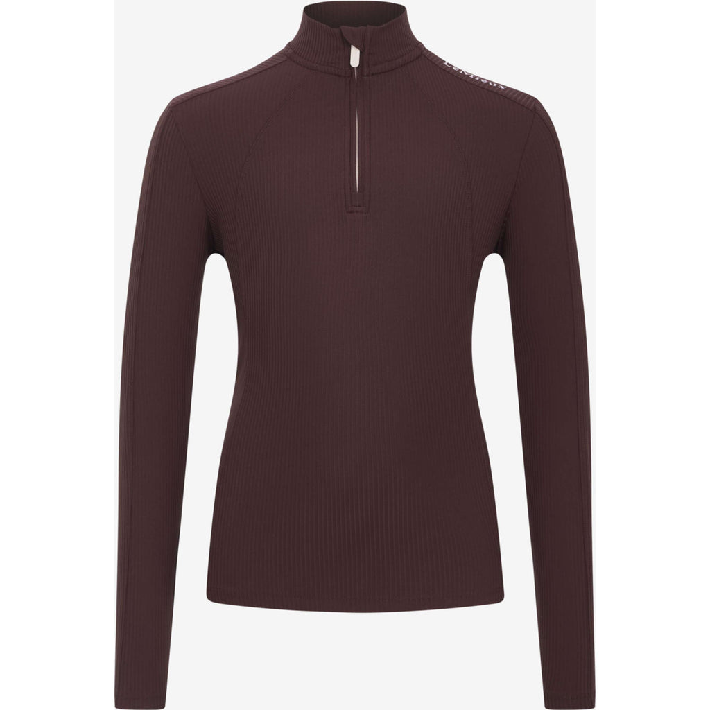 LeMieux Strato di base Raye Ribbed Kids Bramble