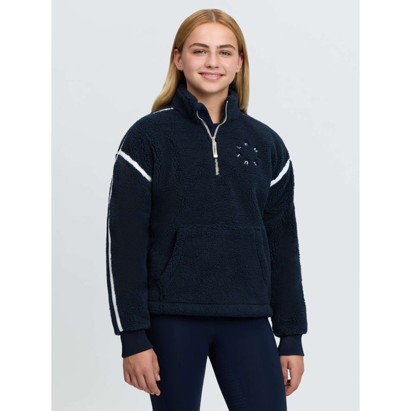LeMieux Maglione Jody Teddy Fleece Kids Navy