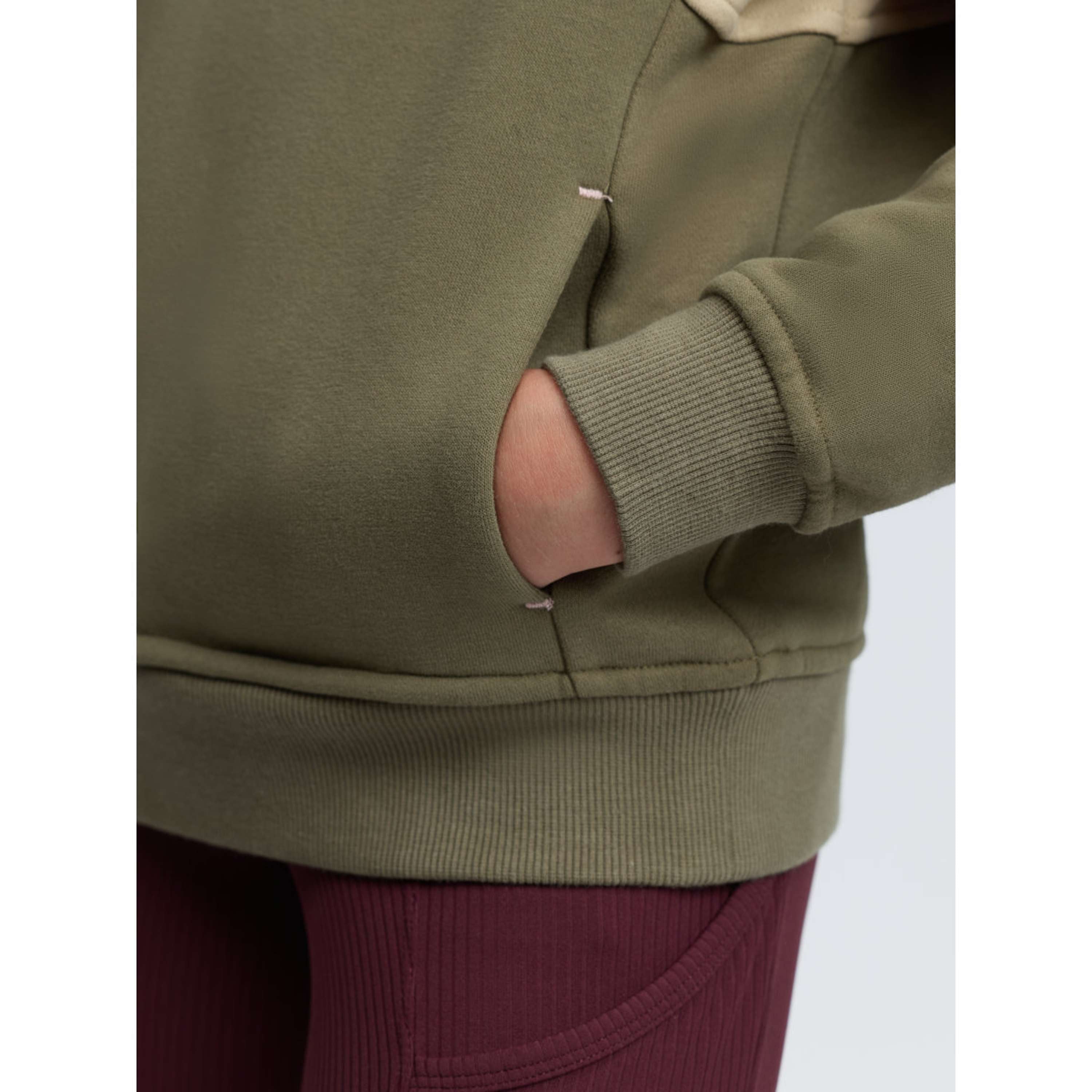 LeMieux Maglione Viola Quarter Zip Kids Willow Green
