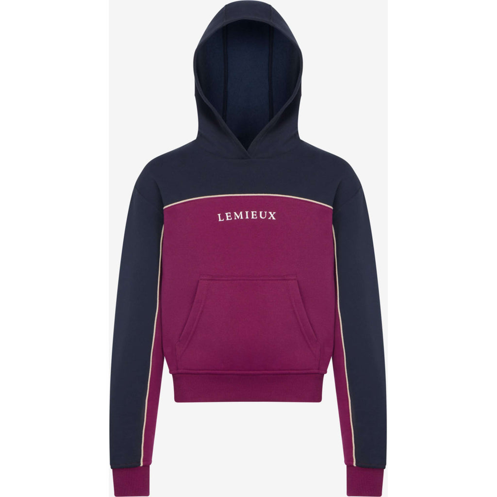 LeMieux Felpa con cappuccio Sadie Kids Blackberry
