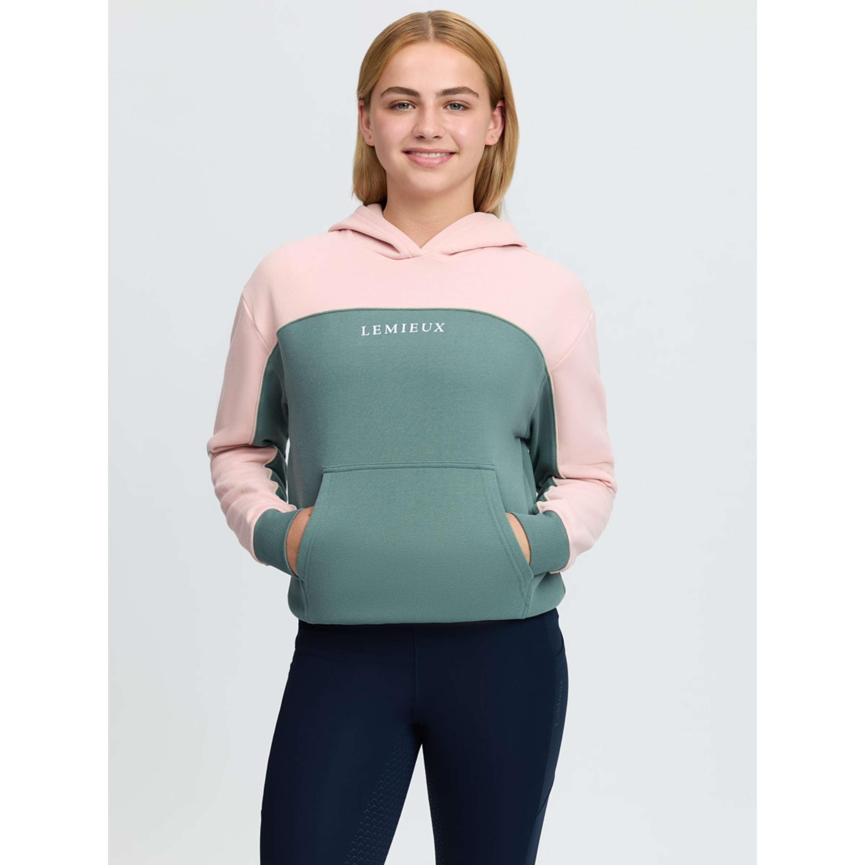 LeMieux Felpa con cappuccio Sadie Kids Aloe
