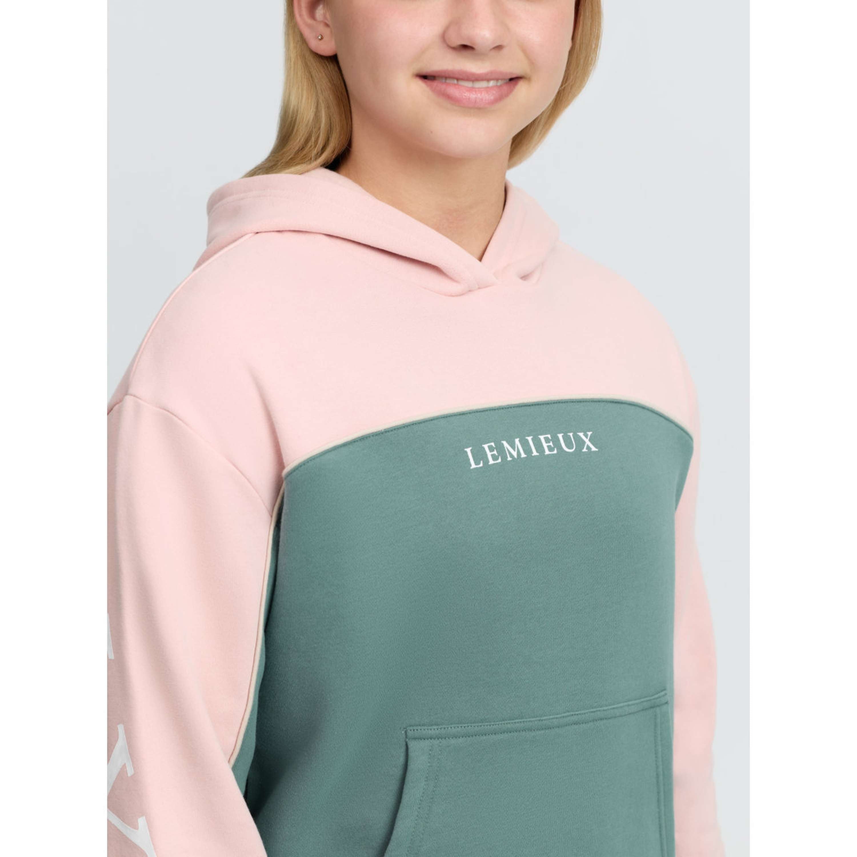 LeMieux Felpa con cappuccio Sadie Kids Aloe