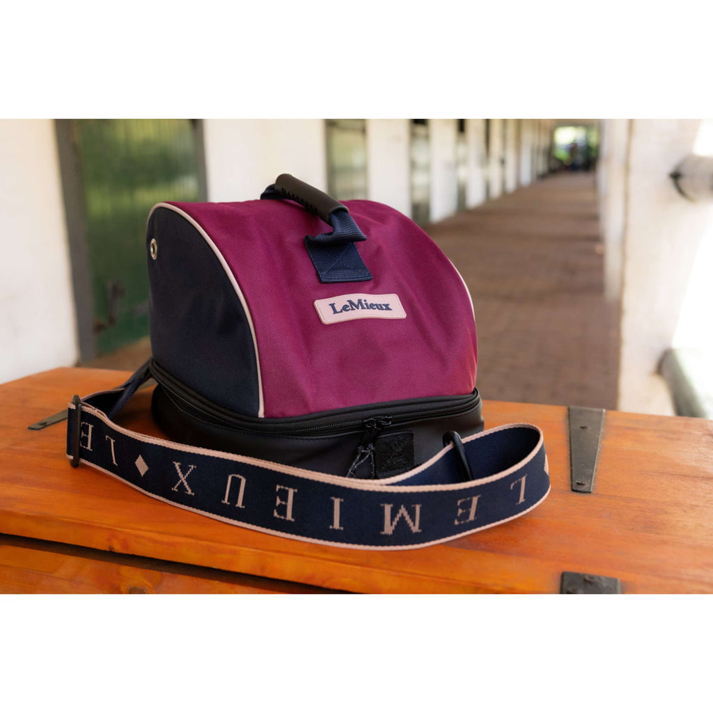 LeMieux Borsa per Casco AW26 Blackberry