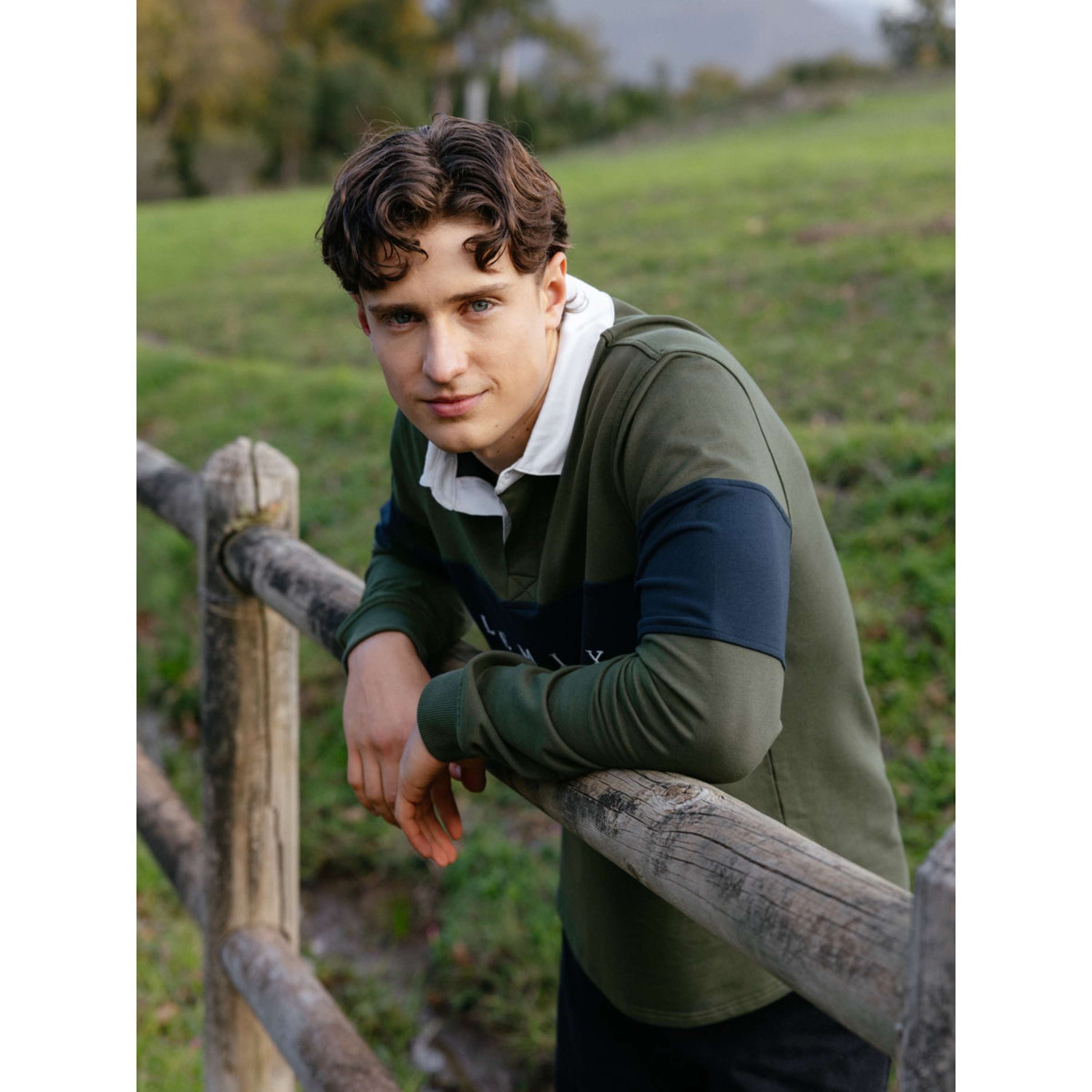 LeMieux Maglia Rugby Uomini Olive