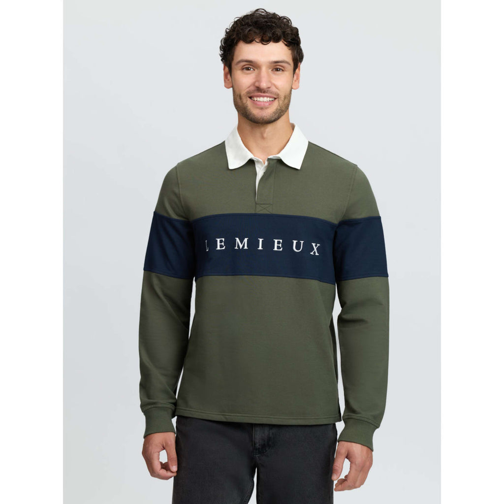 LeMieux Maglia Rugby Uomini Olive